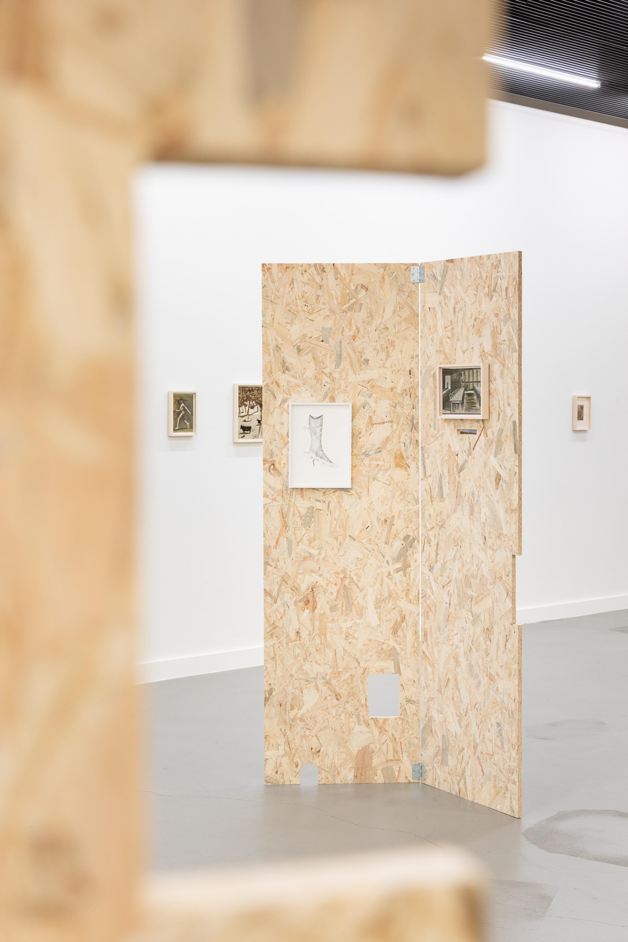 Exhibition View Timo Vogel Solo Show «Unstable Conditions» at Kunsthalle Luzern, Lucerne, Switzerland, 2025 / Photo: Kilian Bannwart / Courtesy: the artist and Kunsthalle Luzern