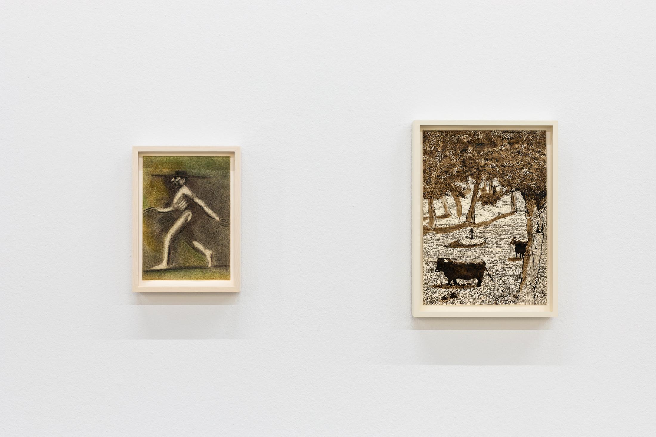 Exhibition View Timo Vogel Solo Show «Unstable Conditions» at Kunsthalle Luzern, Lucerne, Switzerland, 2025 / Photo: Kilian Bannwart / Courtesy: the artist and Kunsthalle Luzern