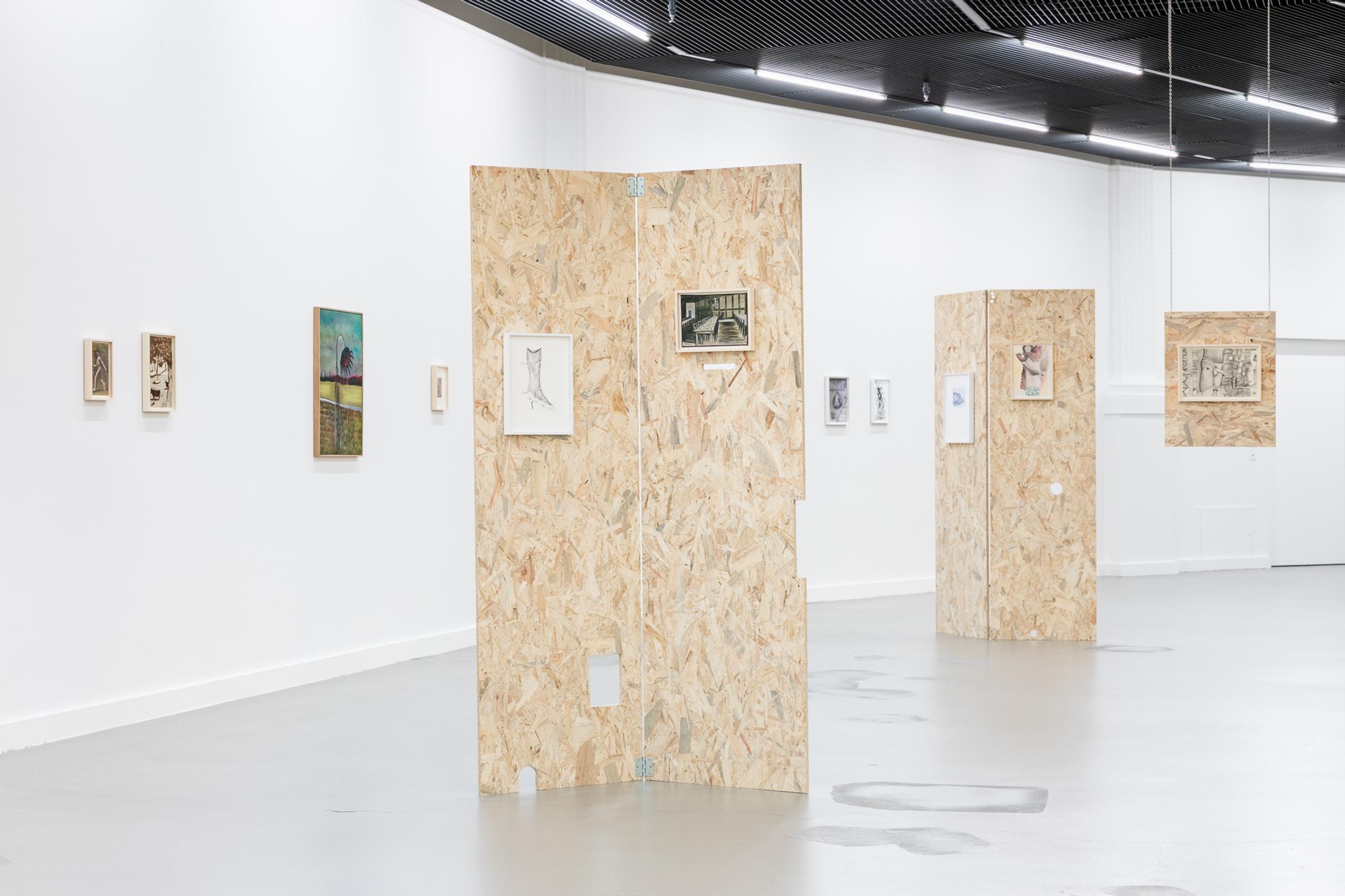Exhibition View Timo Vogel Solo Show «Unstable Conditions» at Kunsthalle Luzern, Lucerne, Switzerland, 2025 / Photo: Kilian Bannwart / Courtesy: the artist and Kunsthalle Luzern