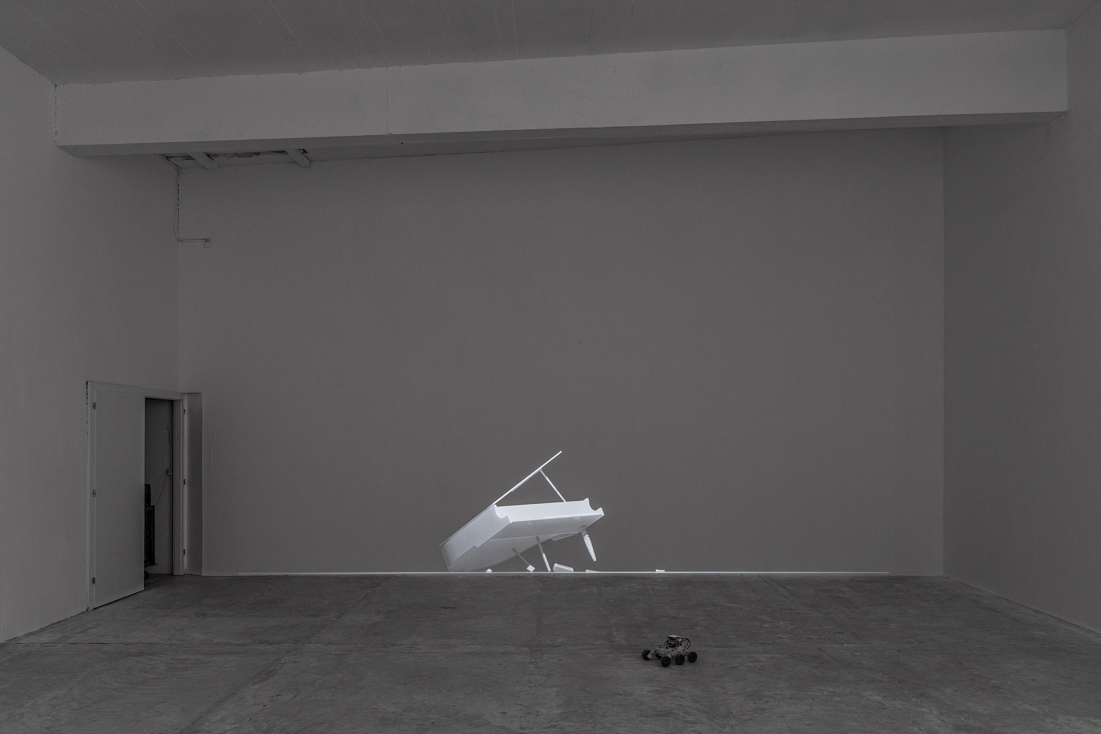 Exhibition View Alfatih Solo Show «Looking Good as the World Falls Apart» at CIRCUIT Centre d’art contemporain, Lausanne, Switzerland, 2025 / Photo: Aude Mayer / Courtesy: the artist and CIRCUIT