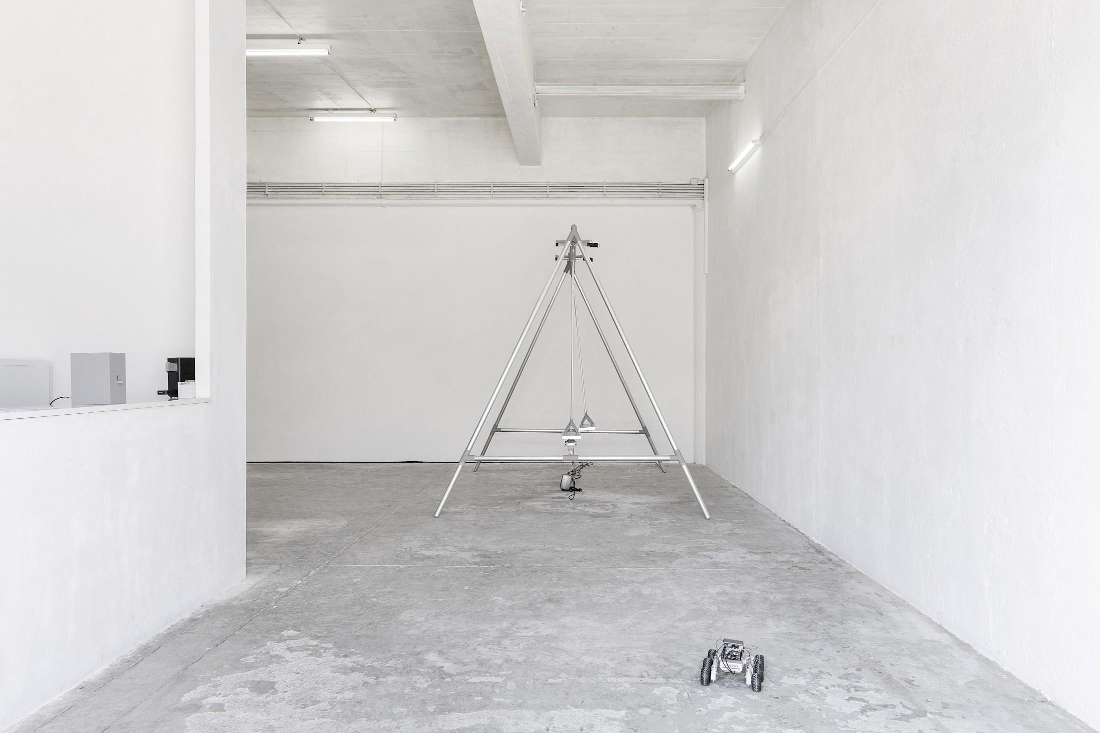 Exhibition View Alfatih Solo Show «Looking Good as the World Falls Apart» at CIRCUIT Centre d’art contemporain, Lausanne, Switzerland, 2025 / Photo: Aude Mayer / Courtesy: the artist and CIRCUIT