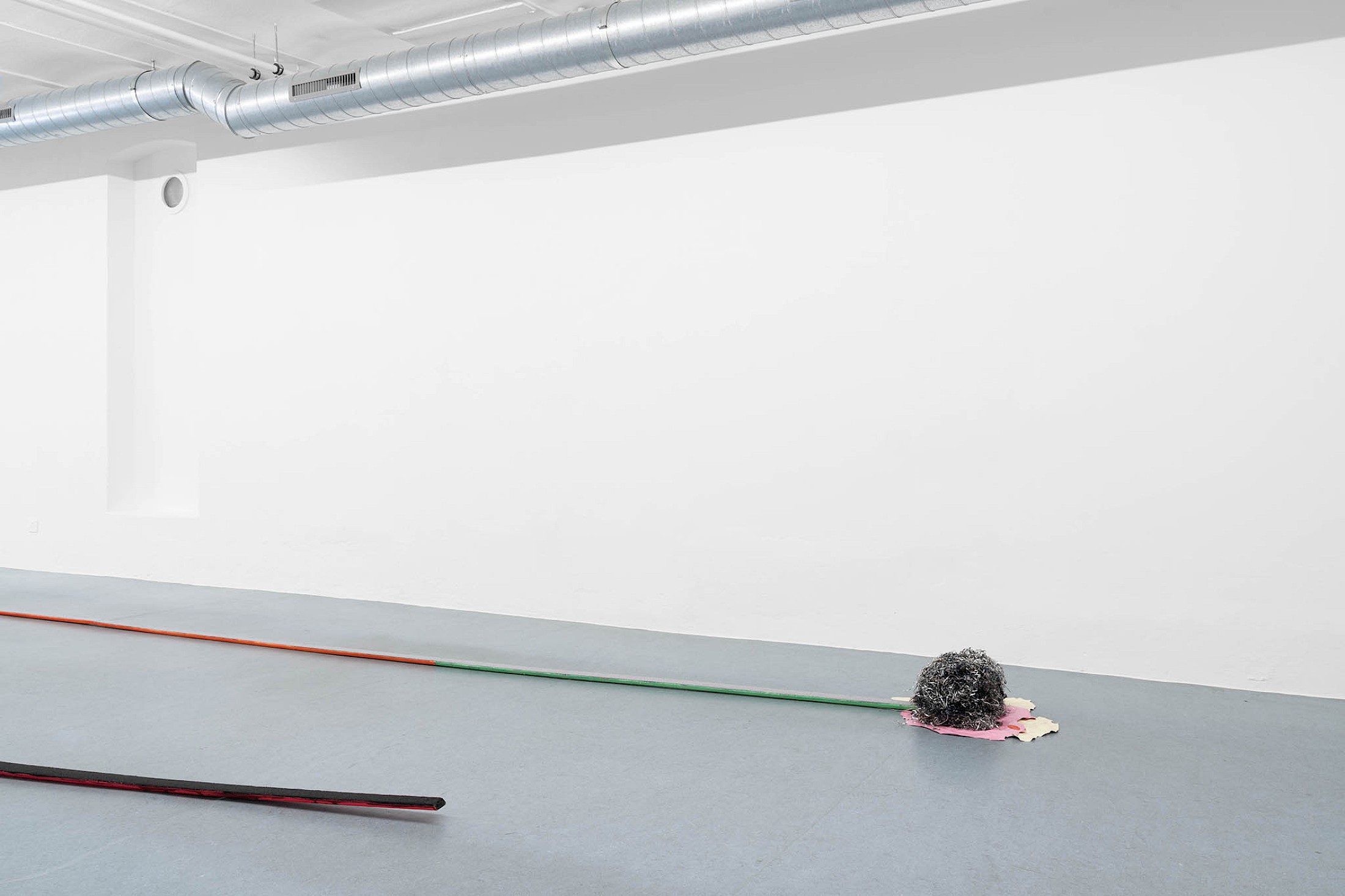 Exhibition View Salomé Engel Solo Show «From Cowboy to Cobaye» at marytwo, Lucerne, Switzerland, 2025 / Photo: marytwo / Courtesy: the artist and marytwo