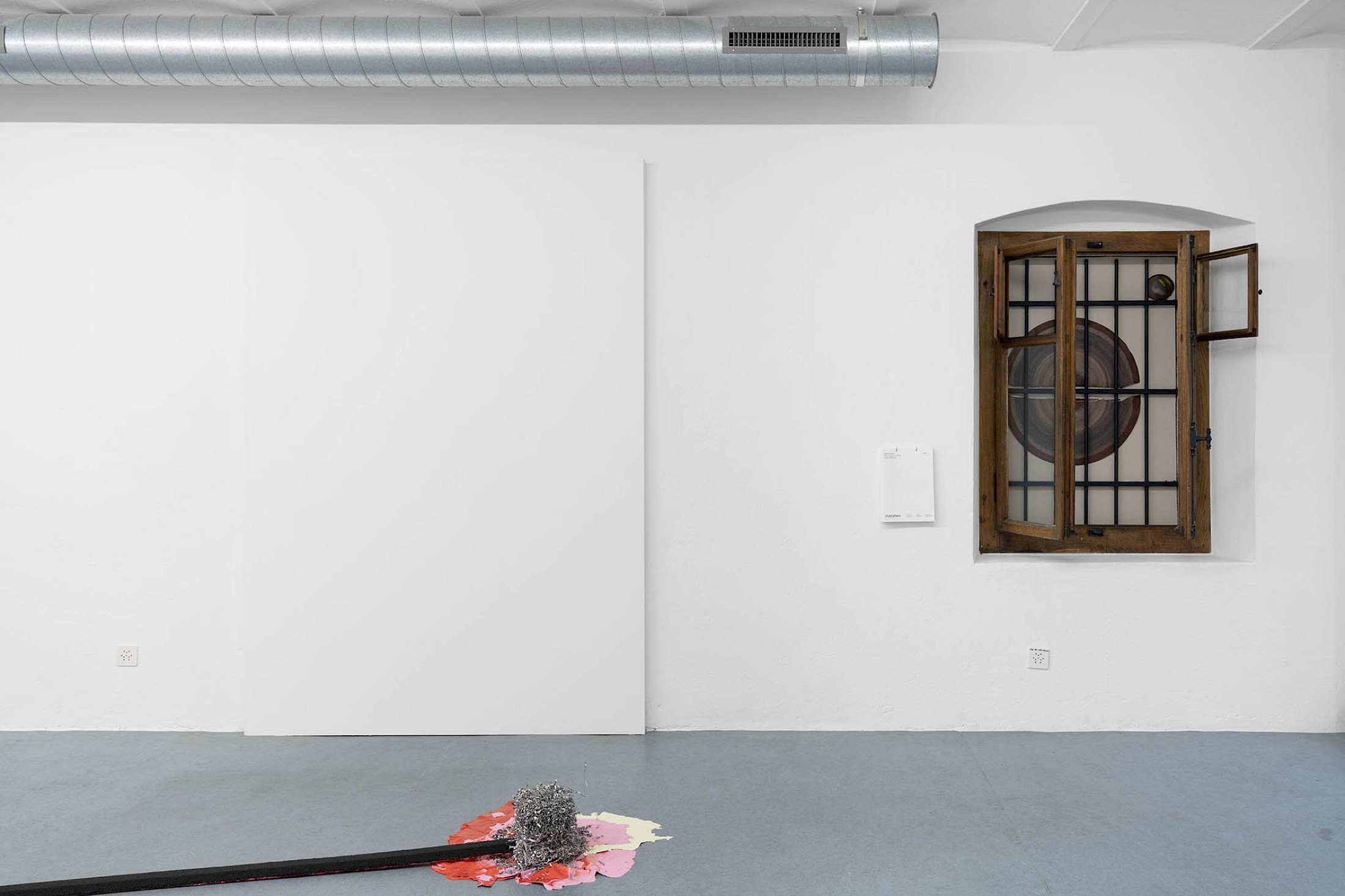 Exhibition View Salomé Engel Solo Show «From Cowboy to Cobaye» at marytwo, Lucerne, Switzerland, 2025 / Photo: marytwo / Courtesy: the artist and marytwo