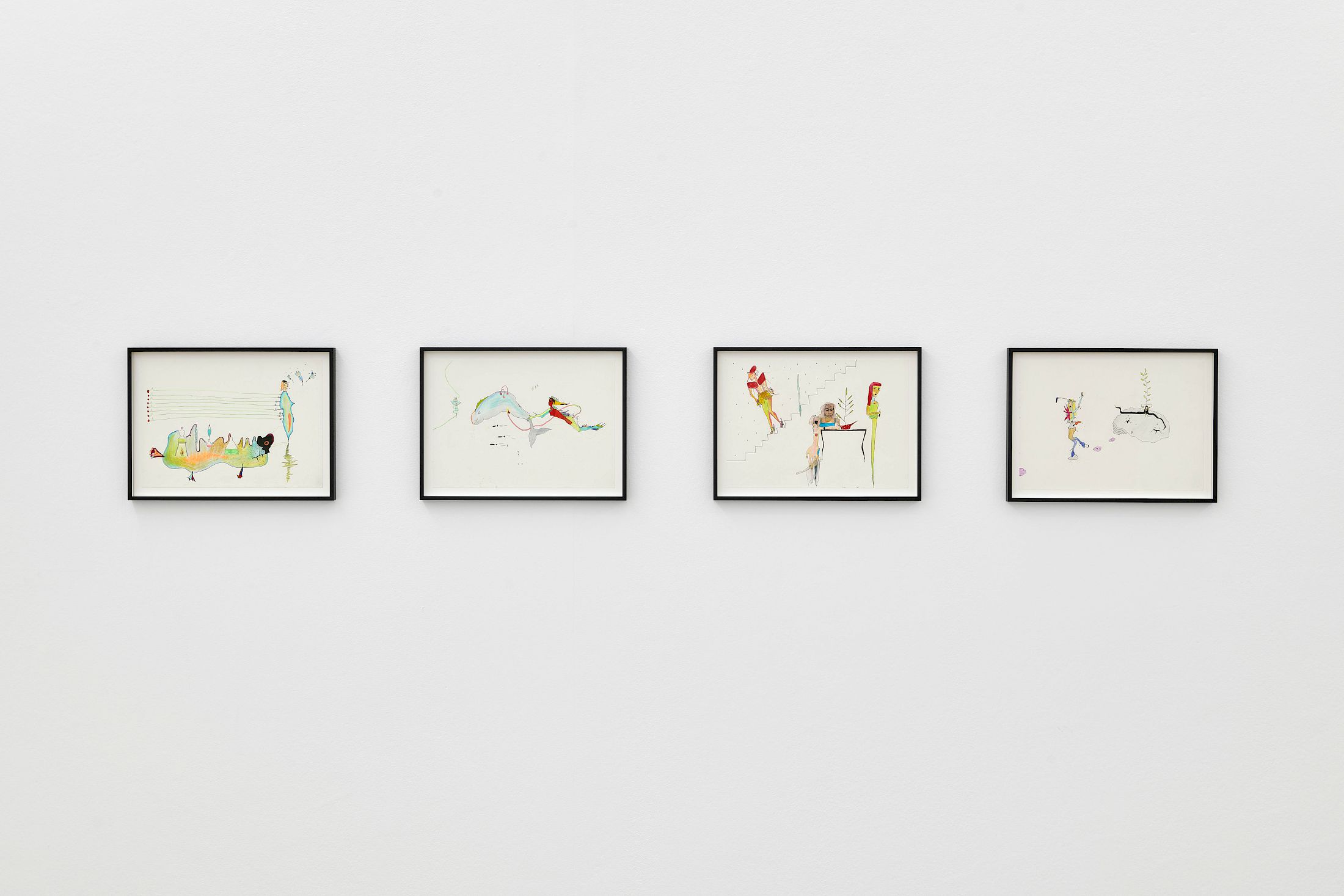 Exhibition View Group Show «Defiant Gardens ; view on Astrit Ismaili, Through and in and out of the Hole, 2023-ongoing» at Halle Nord, Geneva, 2025 / Photo: Thomas Maisonnasse / Courtesy: the artists and Halle Nord