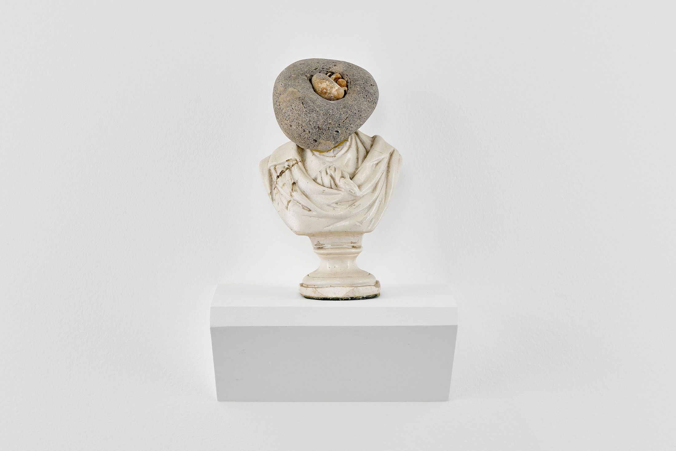 Exhibition View Group Show «Defiant Gardens ; view on Derek Jarman, Household God III (Wagner), 1989» at Halle Nord, Geneva, 2025 / Photo: Thomas Maisonnasse / Courtesy: Amanda Wilkinson Gallery, London