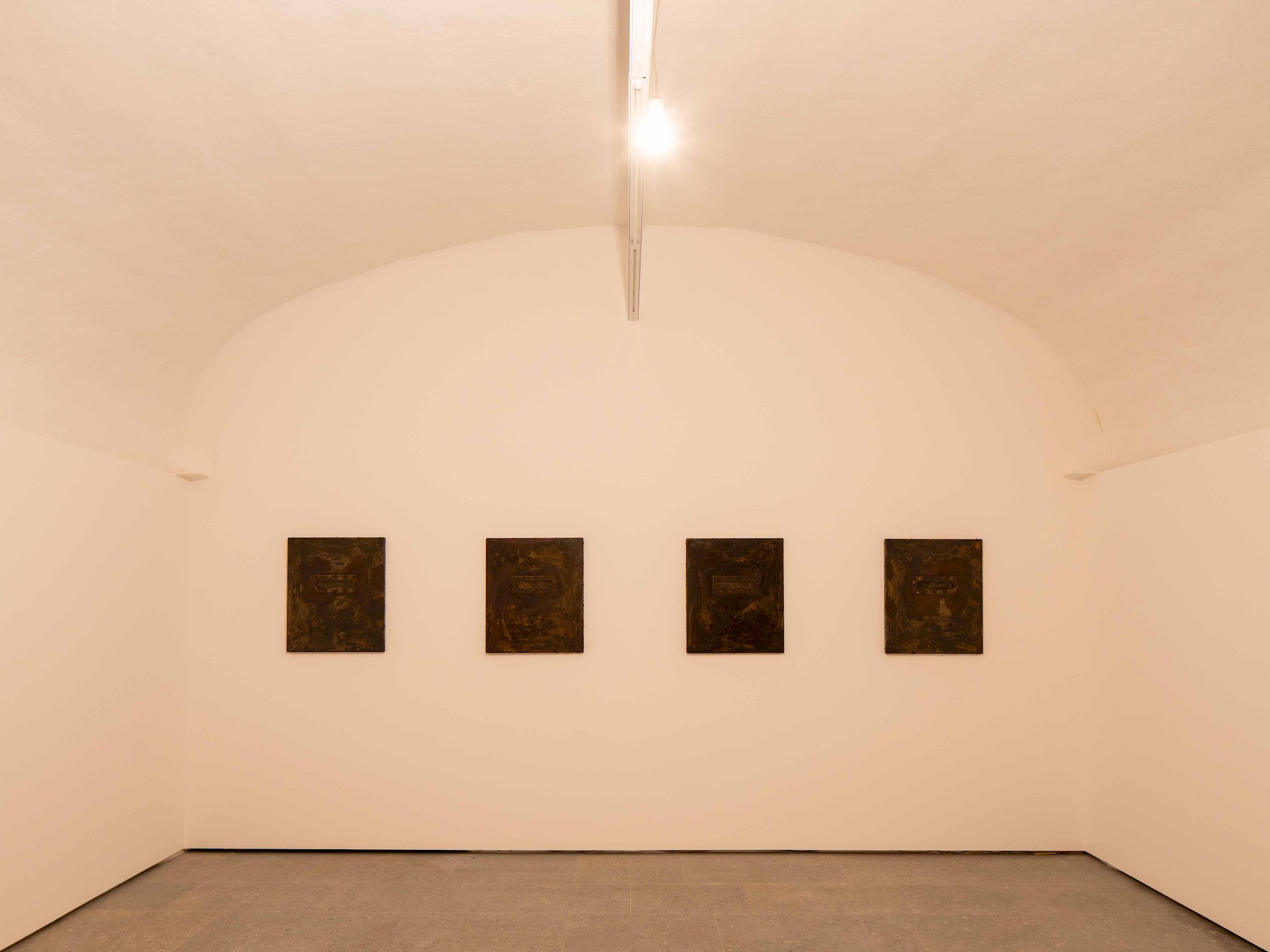 Exhibition View Solo Show Dorian Sari «Le Futur Imparfait» at Centre d'Art Contemporain Yverdon-les-Bains, 2025 / Photo: Anne-Laure Lechat / Courtesy: the artist and Centre d'Art Contemporain Yverdon-les-Bains