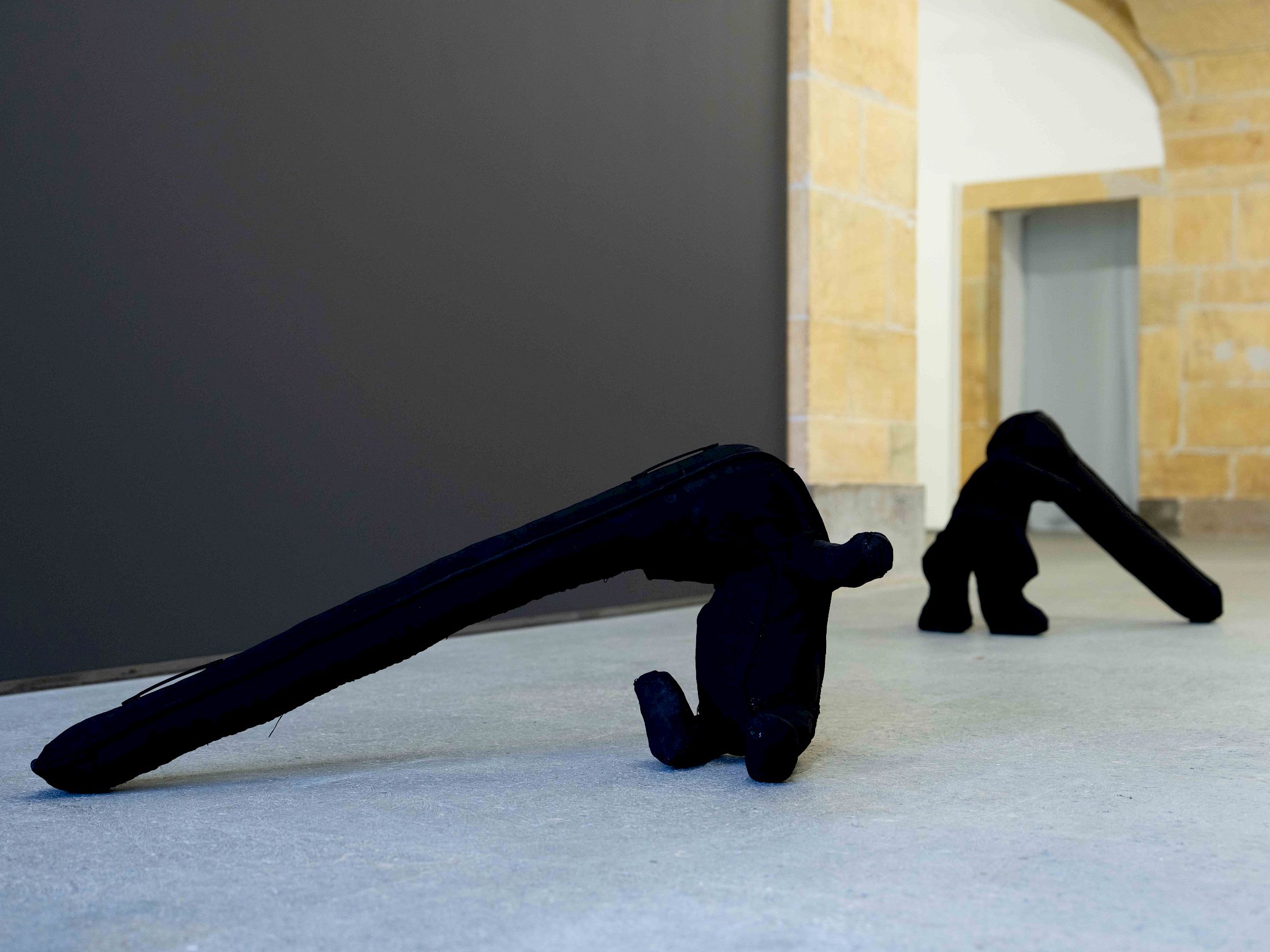 Exhibition View Solo Show Dorian Sari «Le Futur Imparfait» at Centre d'Art Contemporain Yverdon-les-Bains, 2025 / Photo: Anne-Laure Lechat / Courtesy: the artist and Centre d'Art Contemporain Yverdon-les-Bains