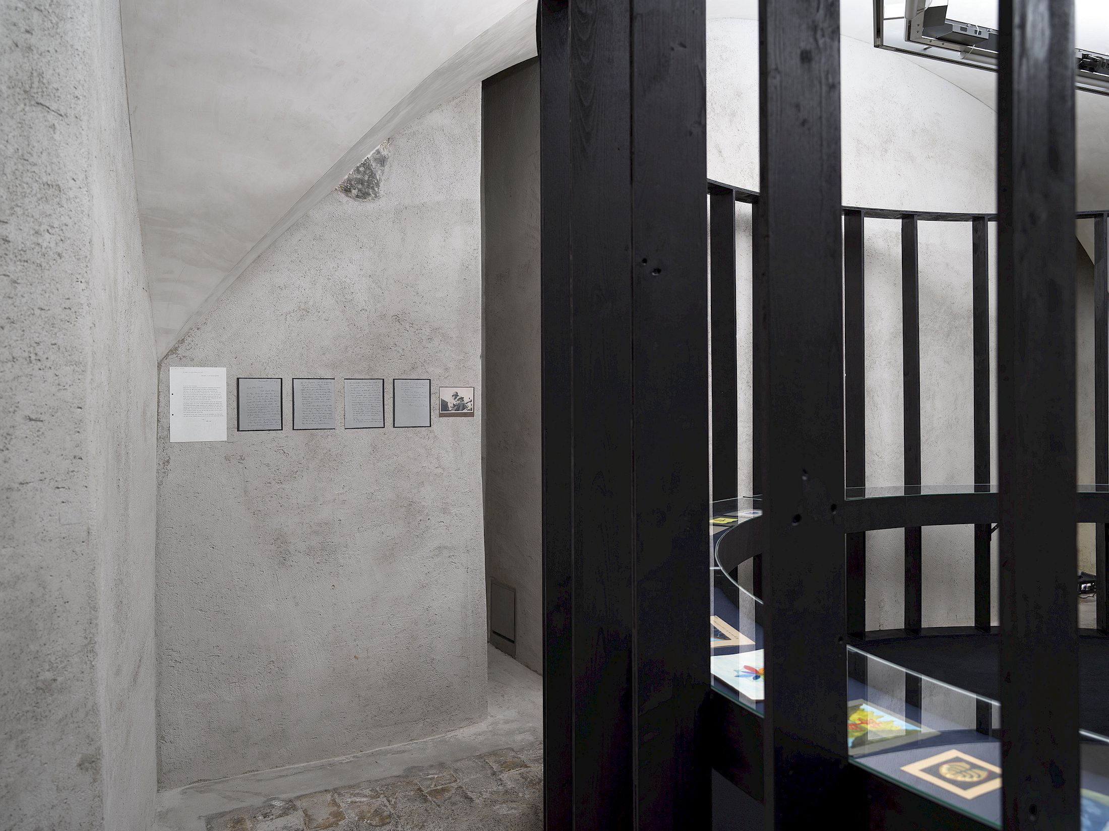 Exhibition view Emma Jung & Rebecca Ackroyd «Tage und Nächte», Cabaret Voltaire 2025; Rebecca Ackroyd, The World as I feel it (Series), 2025. Photo: Cedric Mussano. Courtesy: the artist