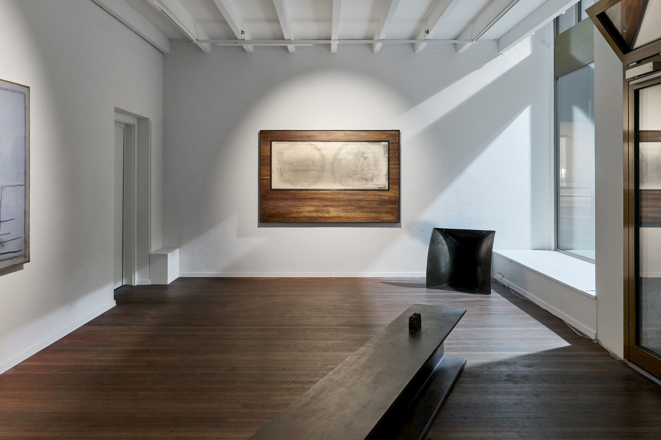 Exhibition View Solo Show Marie Matusz «Shift» at Blue Velvet, Zurich, 2025-2026 / Photo: Flavio Karrer / Courtesy: the artist and Blue Velvet