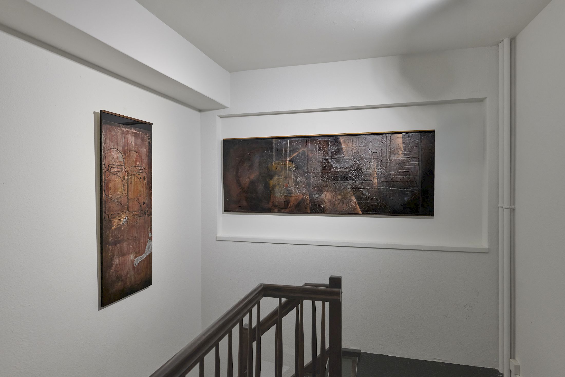 Exhibition View Solo Show Marie Matusz «Shift» at Blue Velvet, Zurich, 2025-2026 / Photo: Flavio Karrer / Courtesy: the artist and Blue Velvet