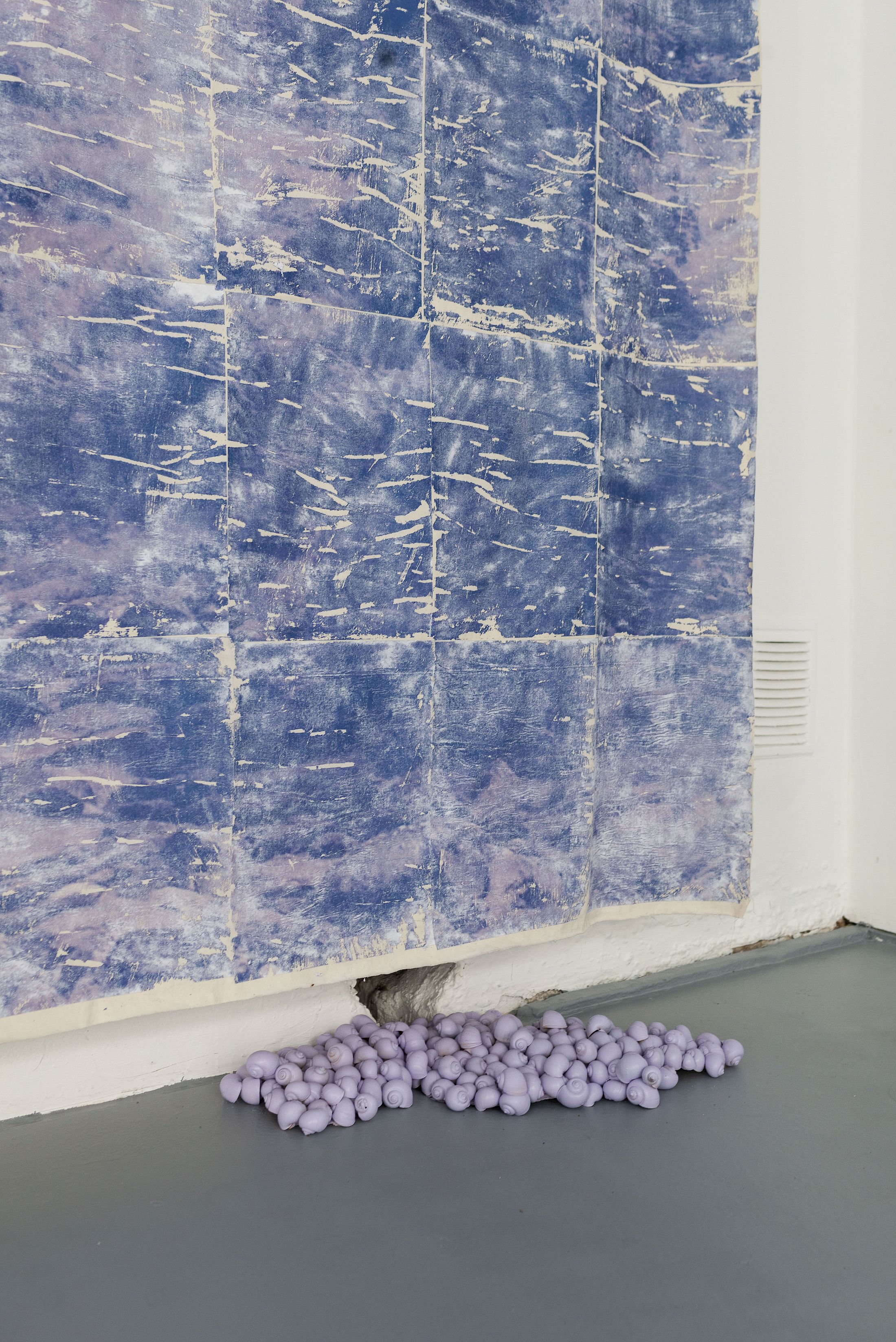 Exhibition View Solo Show Massimiliano Rossetto «FEROCE» at standard/deluxe, Lausanne, 2025 / Photo: Massimiliano Rossetto / Courtesy: the artist and standard/deluxe