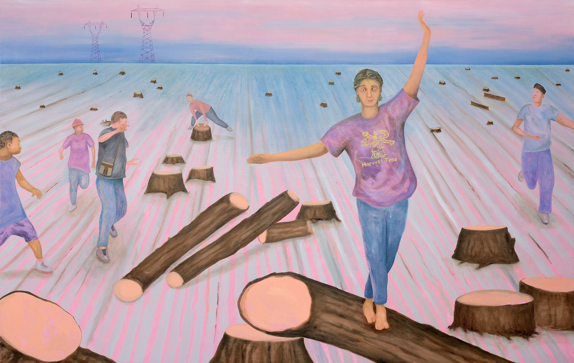 Exhibition View Solo Show Noemi Pfister «Heart on Sleeve ; Untitled, 2025» at Graubünden Museum of Art, Chur, 2025 / Photo: Nicolas Sarmiento / Courtesy: the artist and Graubünden Museum of Art