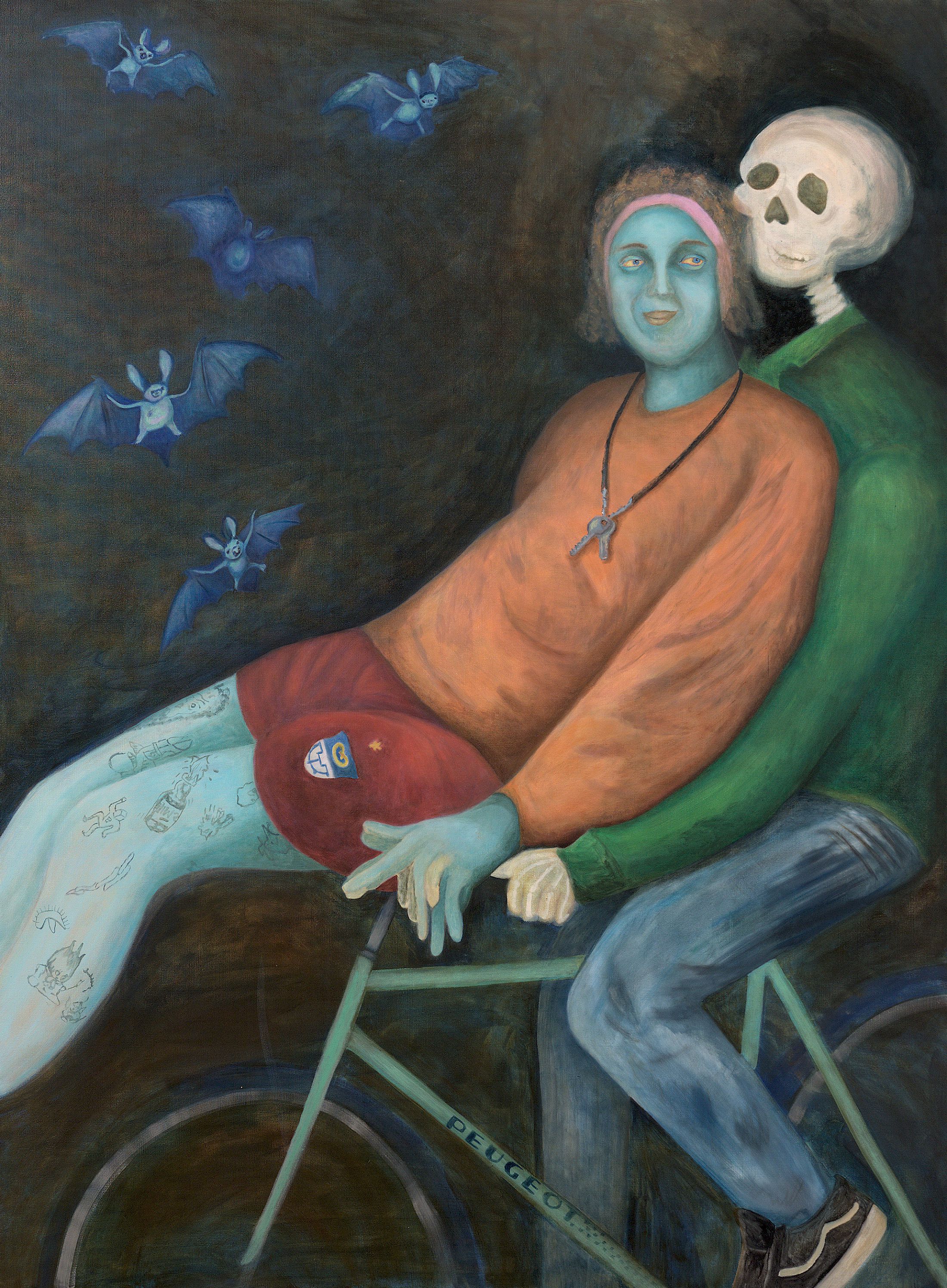 Exhibition View Solo Show Noemi Pfister «Heart on Sleeve ; view on In Your Arms, 2025» at Graubünden Museum of Art, Chur, 2025 / Photo: Nicolas Sarmiento / Courtesy: the artist and Graubünden Museum of Art