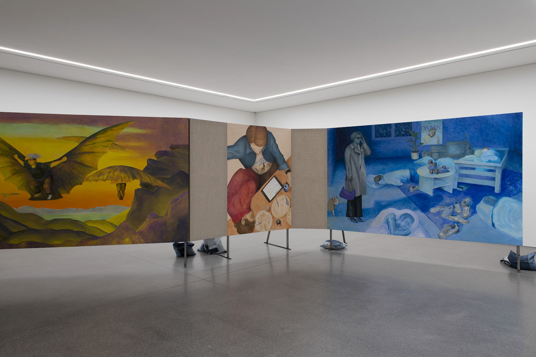 Exhibition View Solo Show Noemi Pfister «Heart on Sleeve» at Graubünden Museum of Art, Chur, 2025 / Photo: Thomas Strub / Courtesy: the artist and Graubünden Museum of Art