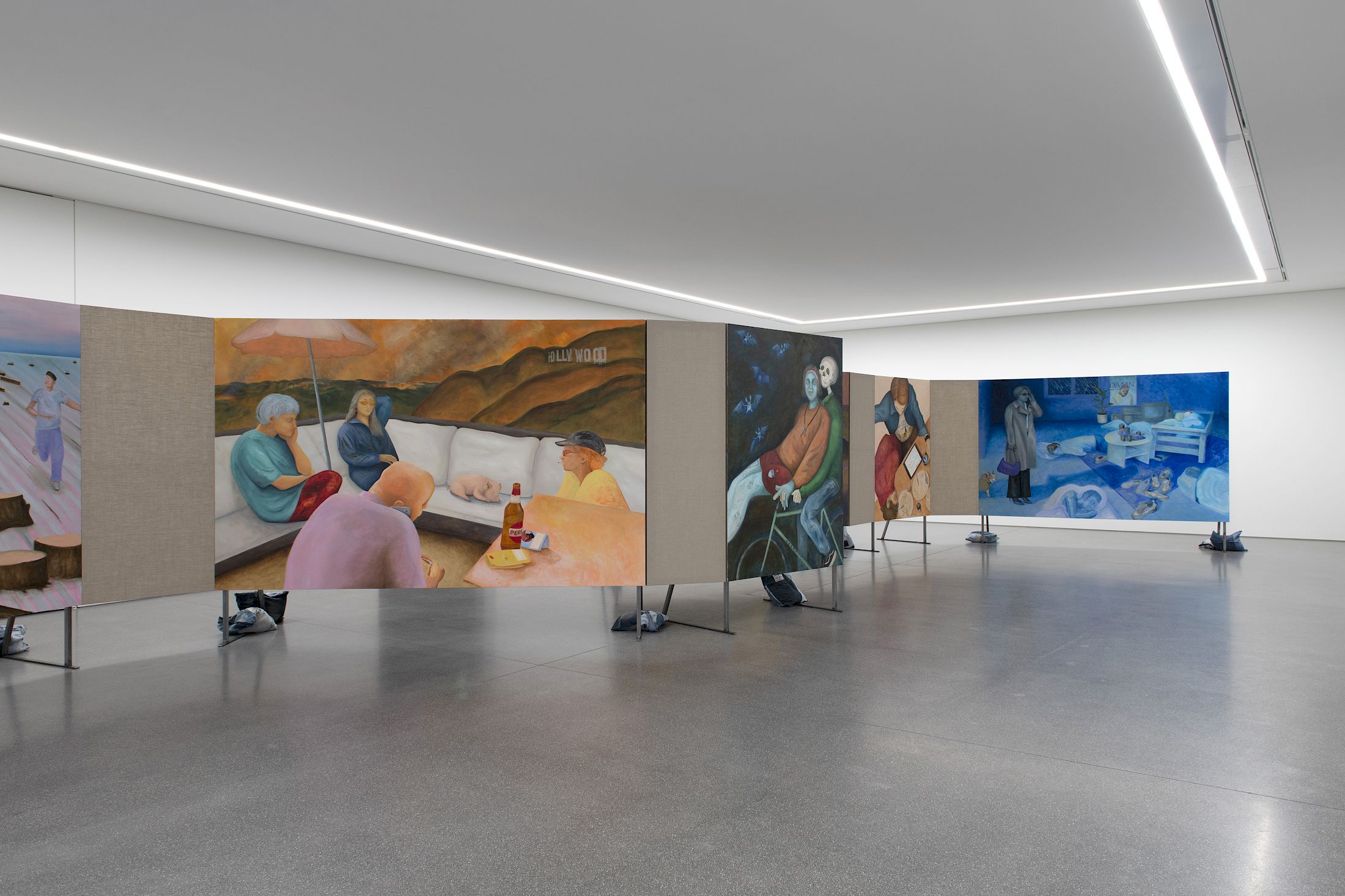 Exhibition View Solo Show Noemi Pfister «Heart on Sleeve» at Graubünden Museum of Art, Chur, 2025 / Photo: Thomas Strub / Courtesy: the artist and Graubünden Museum of Art