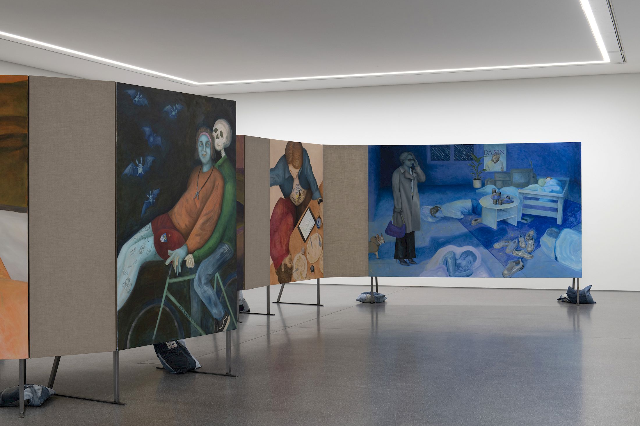 Exhibition View Solo Show Noemi Pfister «Heart on Sleeve» at Graubünden Museum of Art, Chur, 2025 / Photo: Thomas Strub / Courtesy: the artist and Graubünden Museum of Art