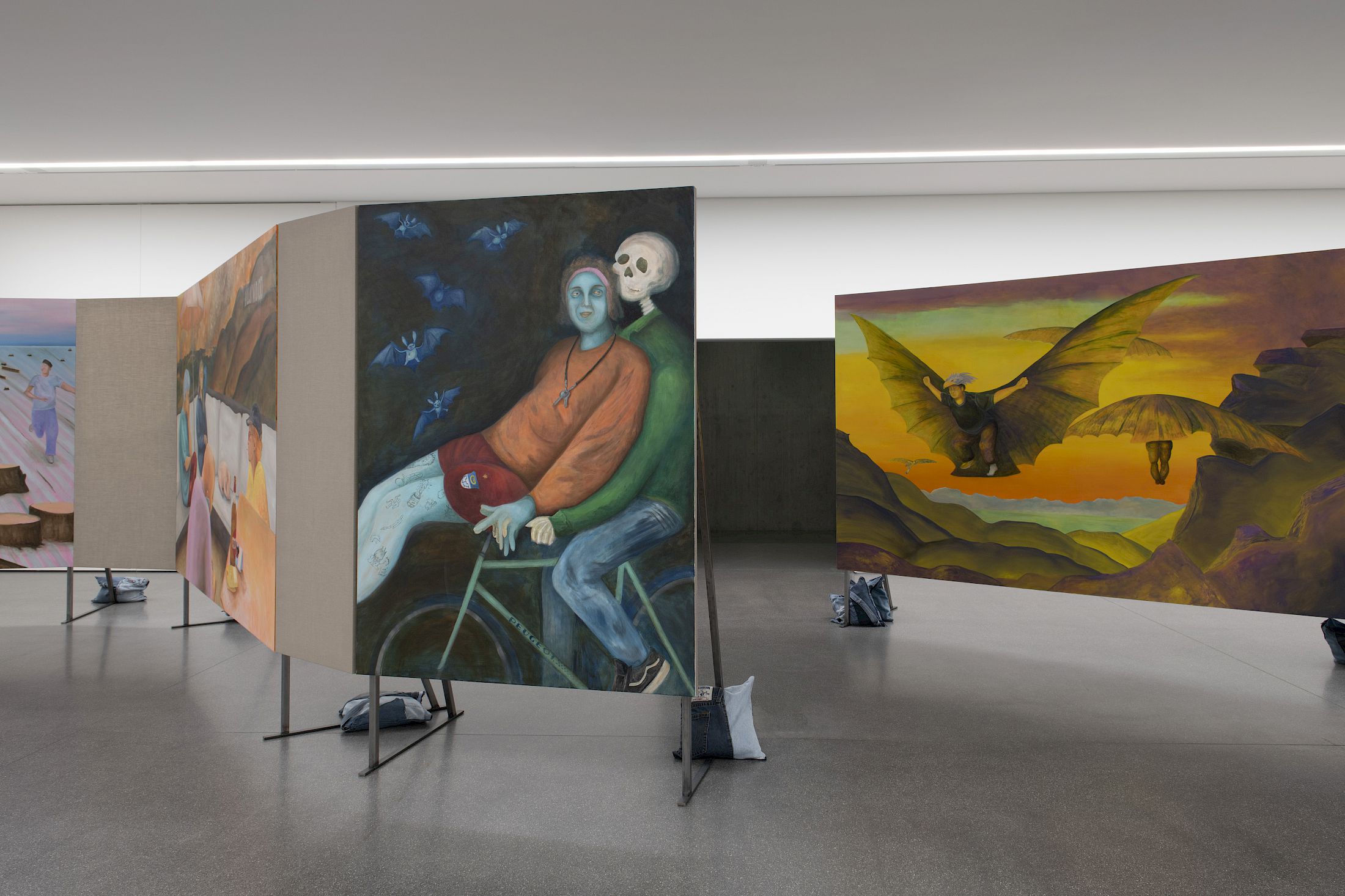 Exhibition View Solo Show Noemi Pfister «Heart on Sleeve» at Graubünden Museum of Art, Chur, 2025 / Photo: Thomas Strub / Courtesy: the artist and Graubünden Museum of Art