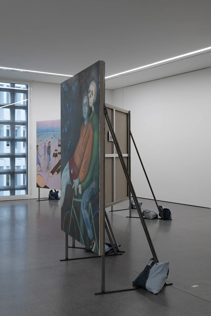 Exhibition View Solo Show Noemi Pfister «Heart on Sleeve» at Graubünden Museum of Art, Chur, 2025 / Photo: Thomas Strub / Courtesy: the artist and Graubünden Museum of Art