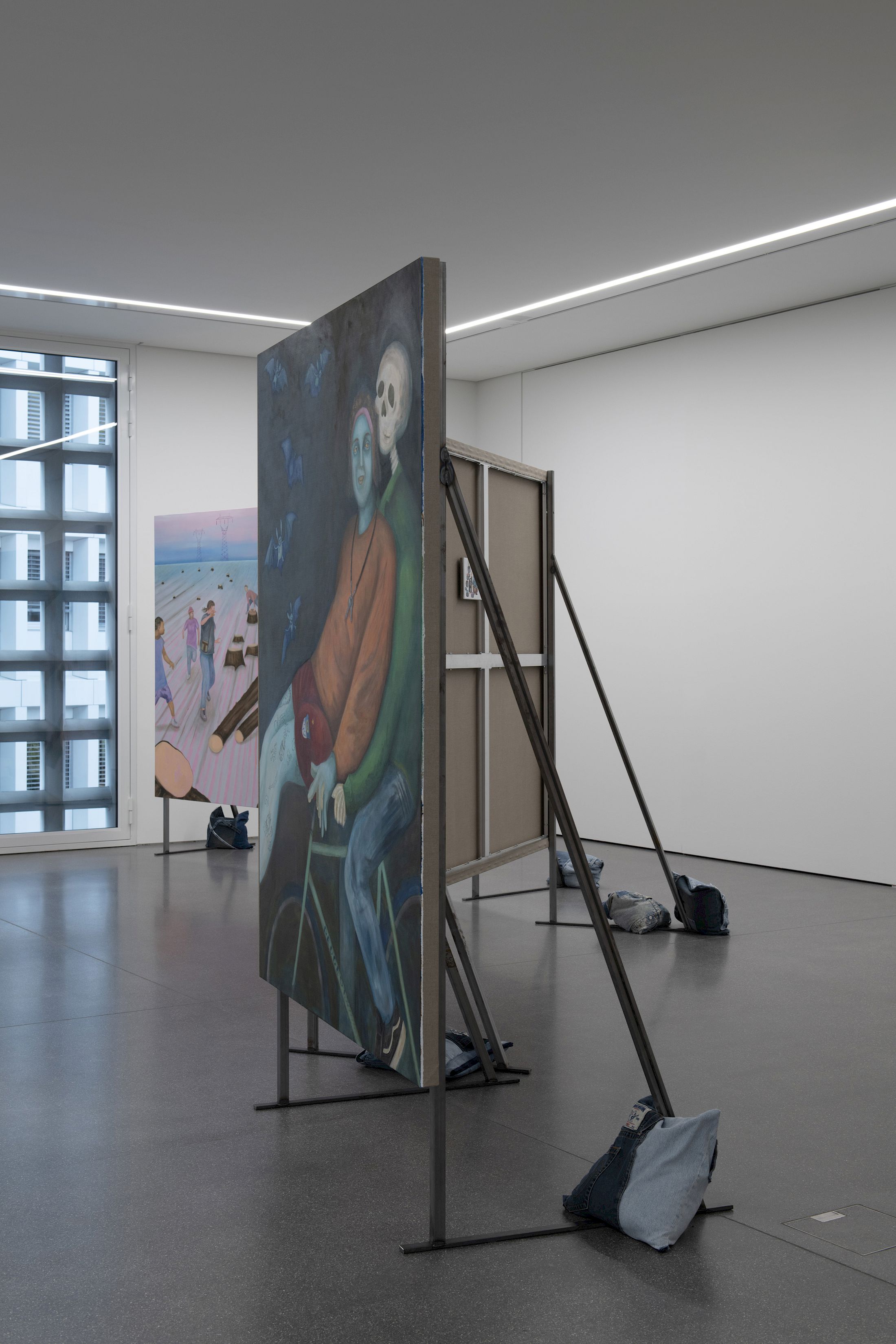 Exhibition View Solo Show Noemi Pfister «Heart on Sleeve» at Graubünden Museum of Art, Chur, 2025 / Photo: Thomas Strub / Courtesy: the artist and Graubünden Museum of Art