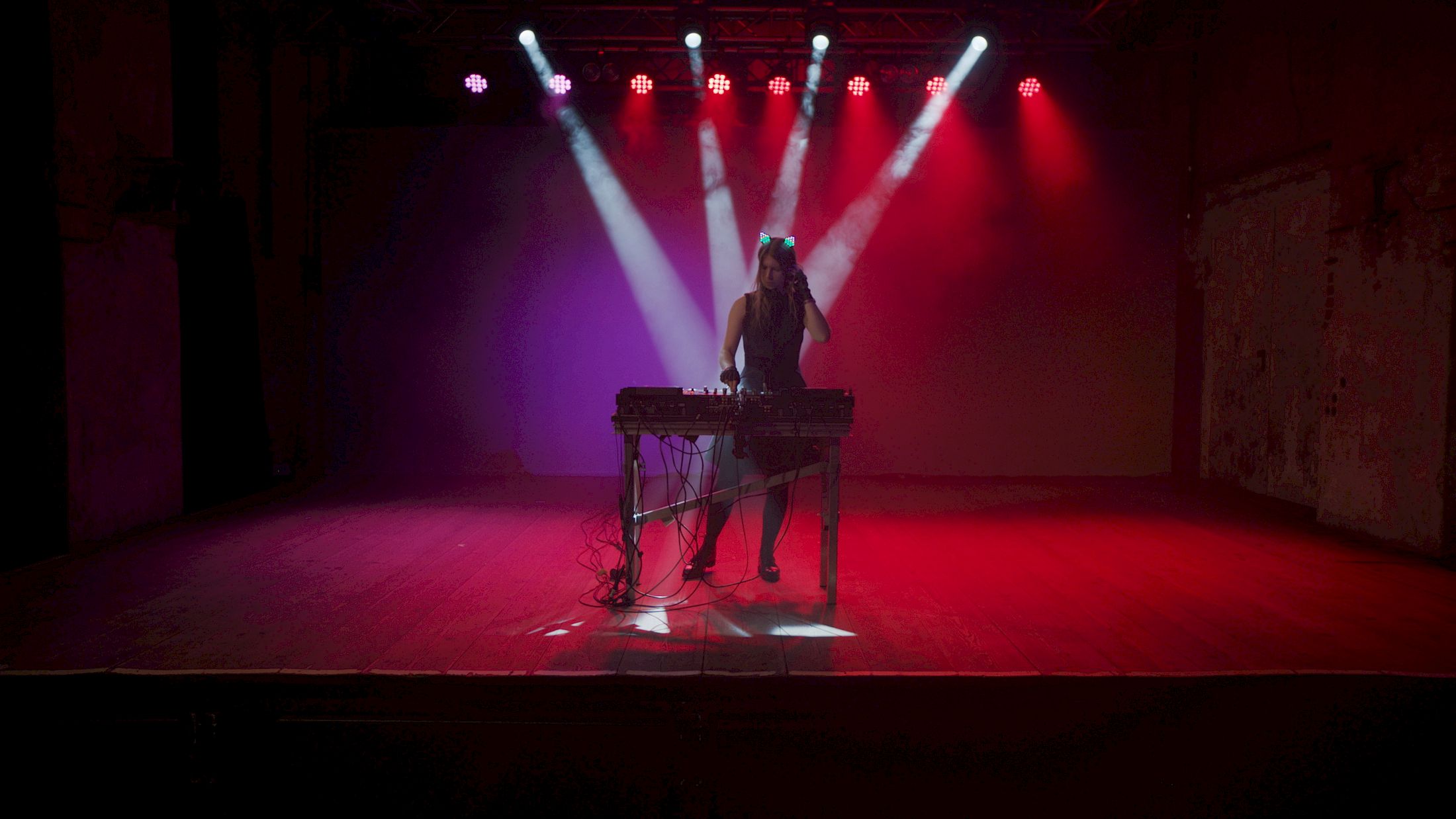 Exhibition View Duo Show Pauline Boudry / Renate Lorenz «How we always survived ; view on All The Things She Said, 2025, video still, performance: Chelsea Manning» at Istituto Svizzero Roma, Roma, 2025-2026 / Photo: Annik Wetter / Courtesy: the artists