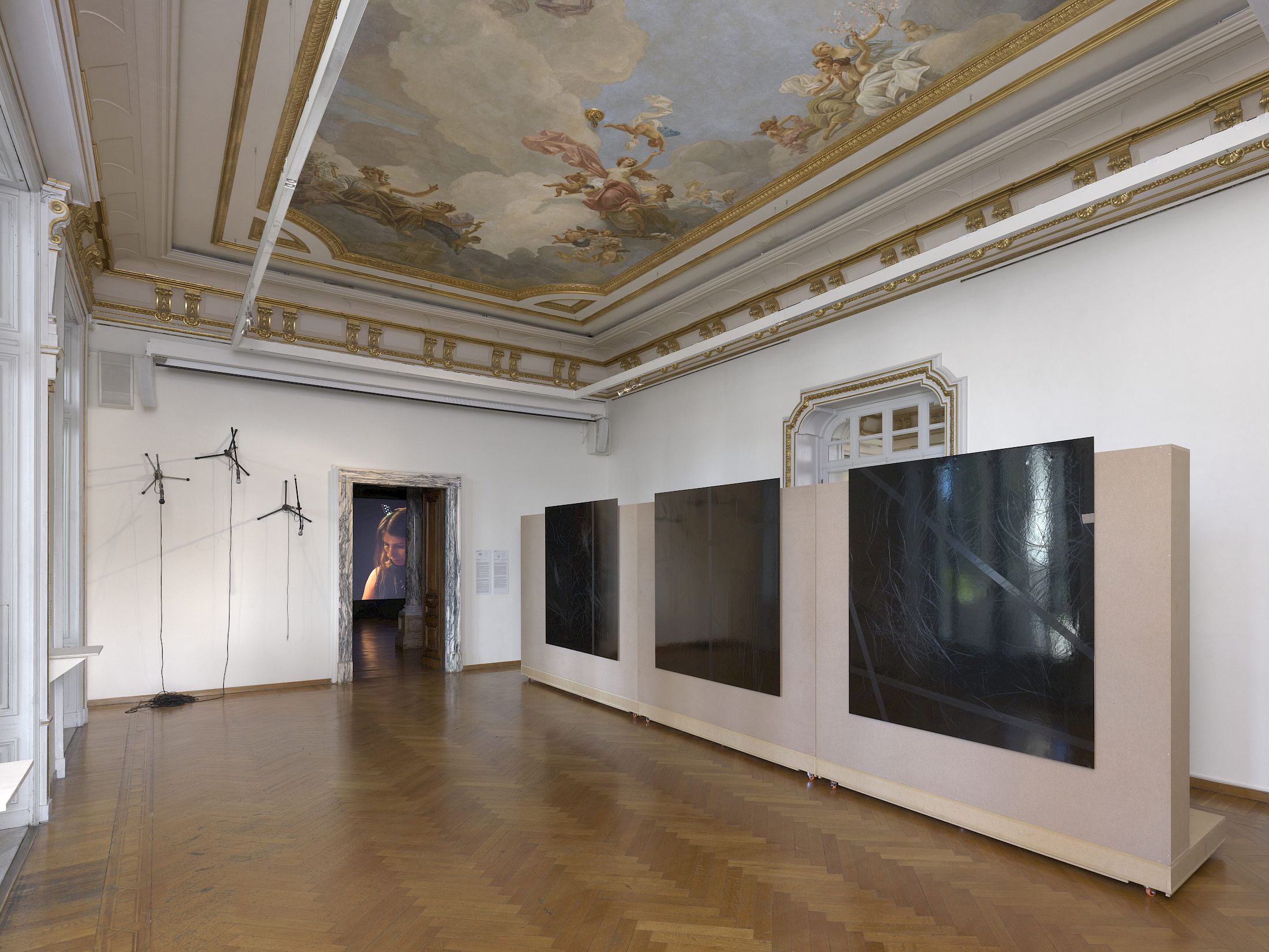 Exhibition View Duo Show Pauline Boudry / Renate Lorenz «How we always survived» at Istituto Svizzero Roma, Roma, 2025-2026 / Photo: Annik Wetter / Courtesy: the artists