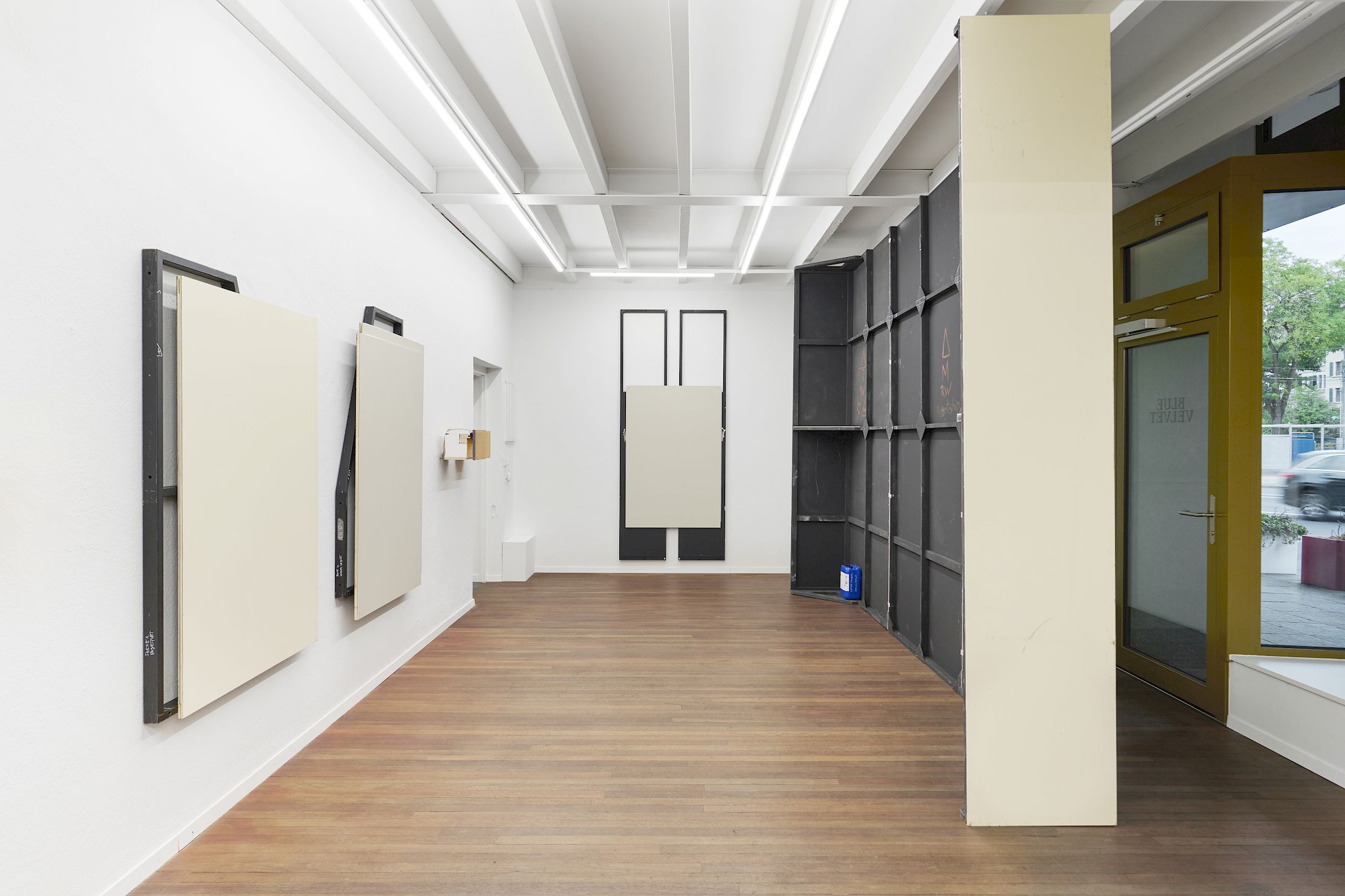 Exhibition View Solo Show PRICE «Odds and Ends» at Blue Velvet, Zurich, 2025 / Photo: Flavio Karrer / Courtesy: the artist and Blue Velvet