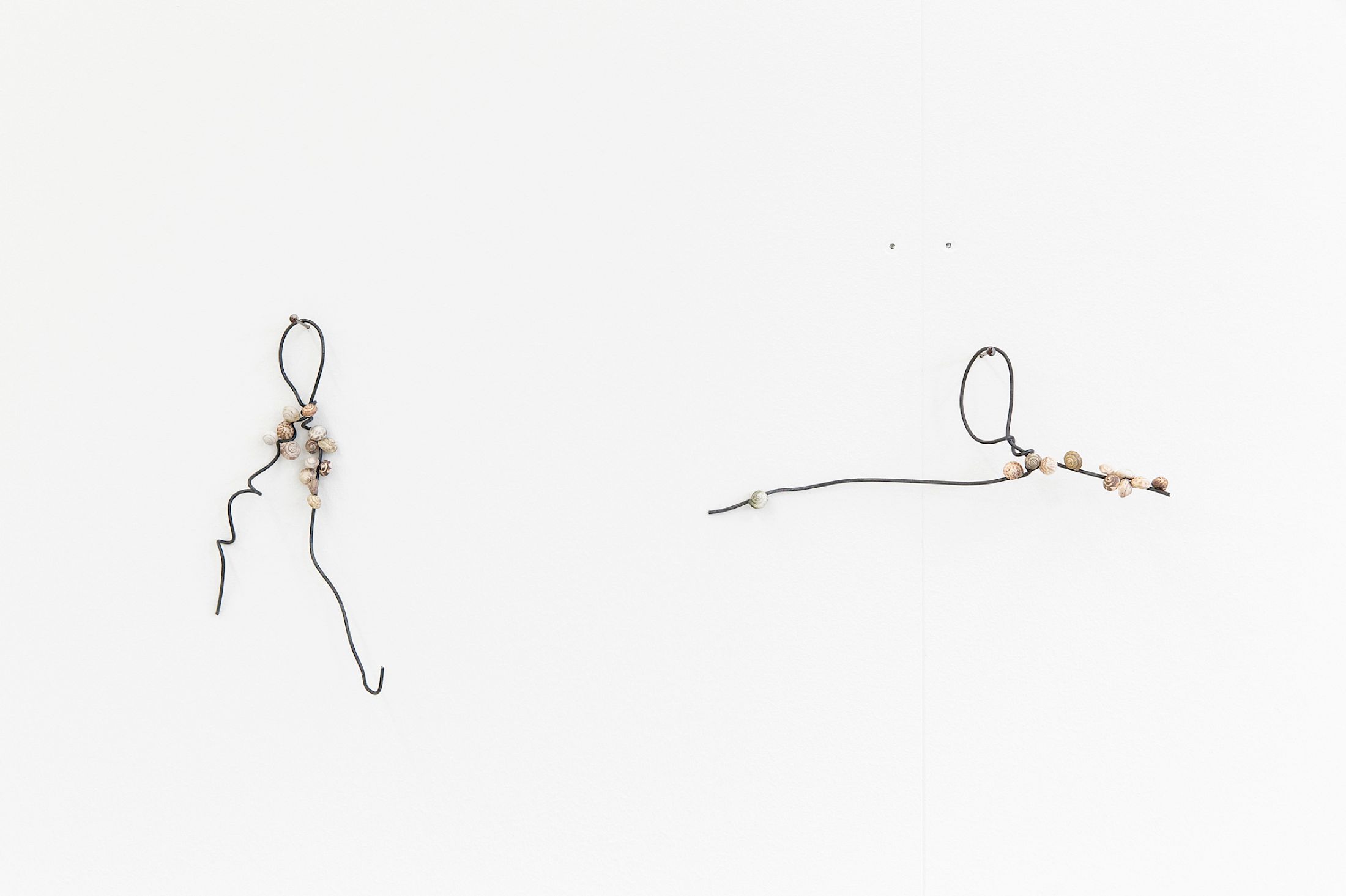 Exhibition View Group Show «Recessment ; view on Edit Oderbolz, Together, 2024» at Stretcher, Basel, 2025 / Photo: Nina Rieben / Courtesy: Stretcher and the artists