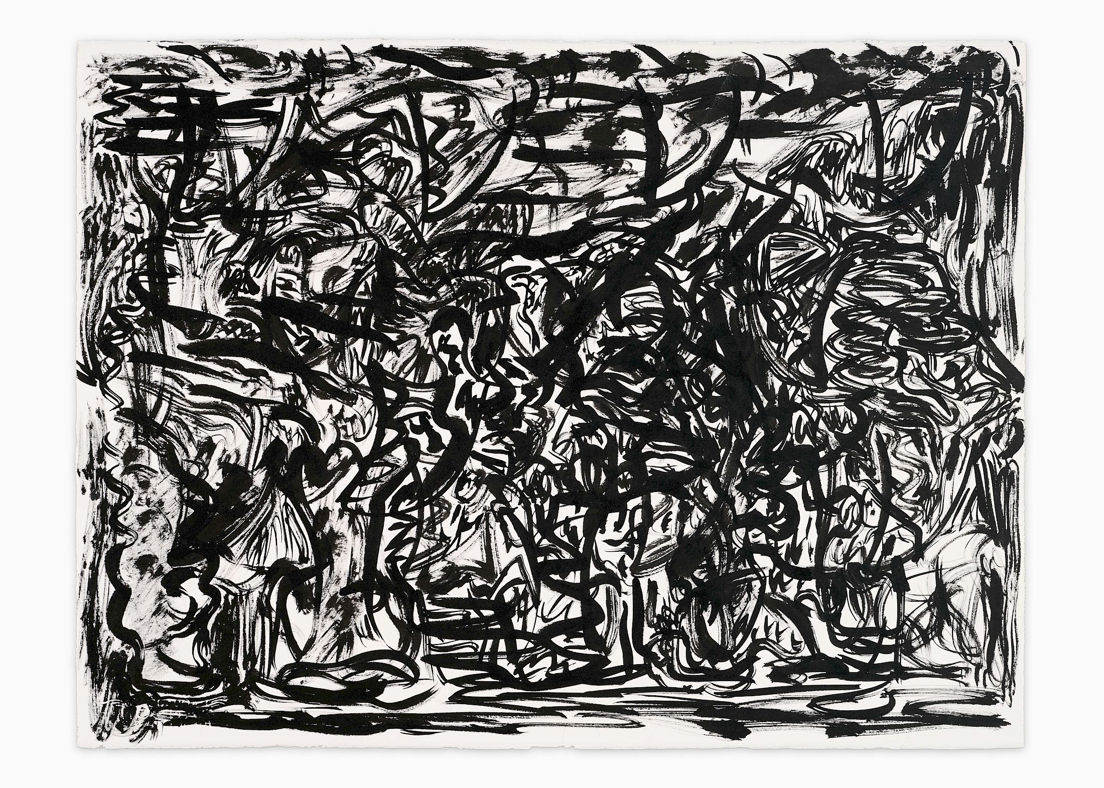 Exhibition View Solo Show Sam Porritt «One Thing After Another (Drawings 2005–2025) ; view on Prehistory, 2006» at Kunst Halle Sankt Gallen, St.Gallen, 2025-2026 / Photo: E. Sommer and Franz Rindlisbacher / Courtesy: the artist and Kunst Halle Sankt Gallen