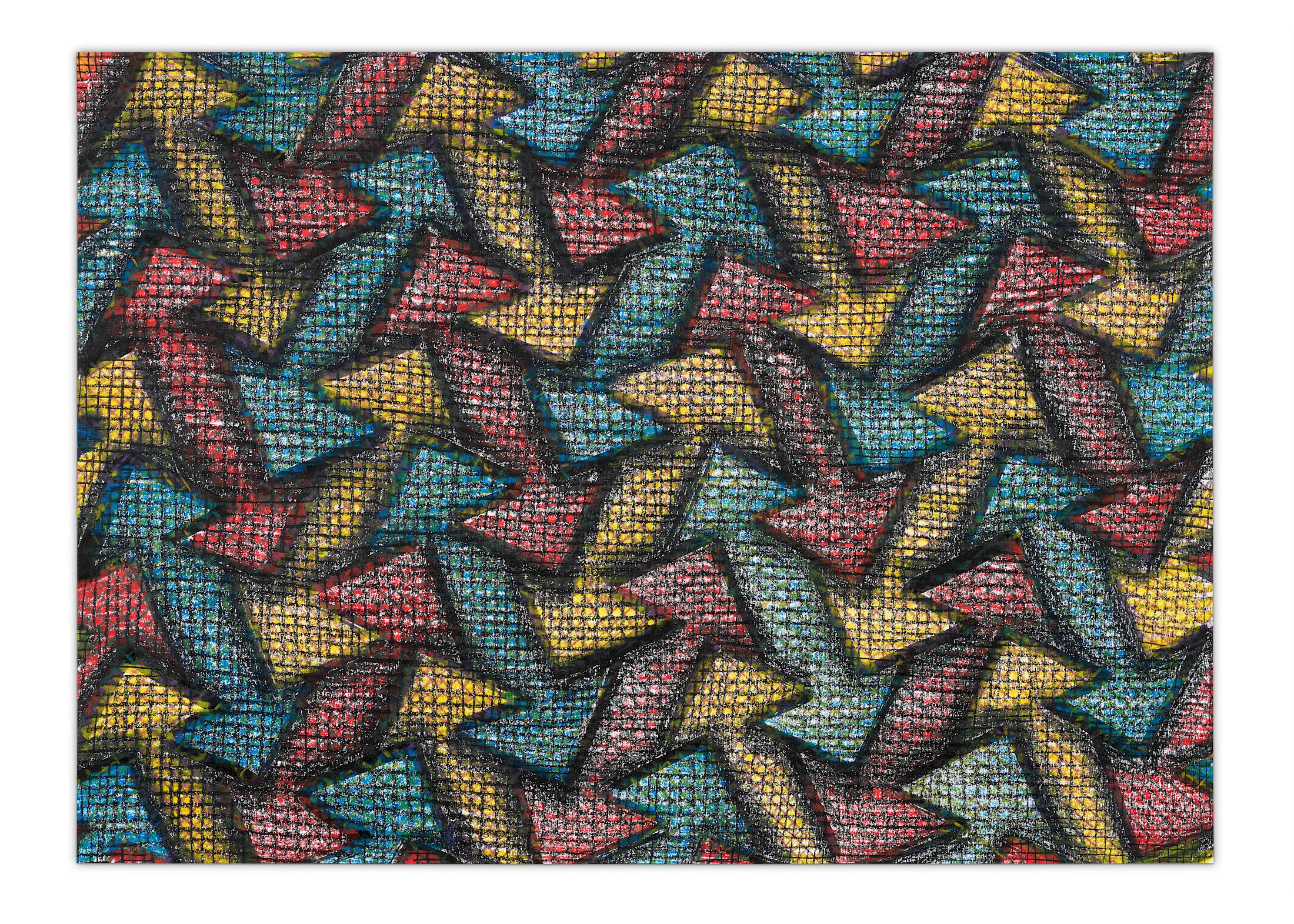 Exhibition View Solo Show Sam Porritt «One Thing After Another (Drawings 2005–2025) ; view on Ups and Downs, 2025» at Kunst Halle Sankt Gallen, St.Gallen, 2025-2026 / Photo: E. Sommer and Franz Rindlisbacher / Courtesy: the artist and Kunst Halle Sankt Gallen