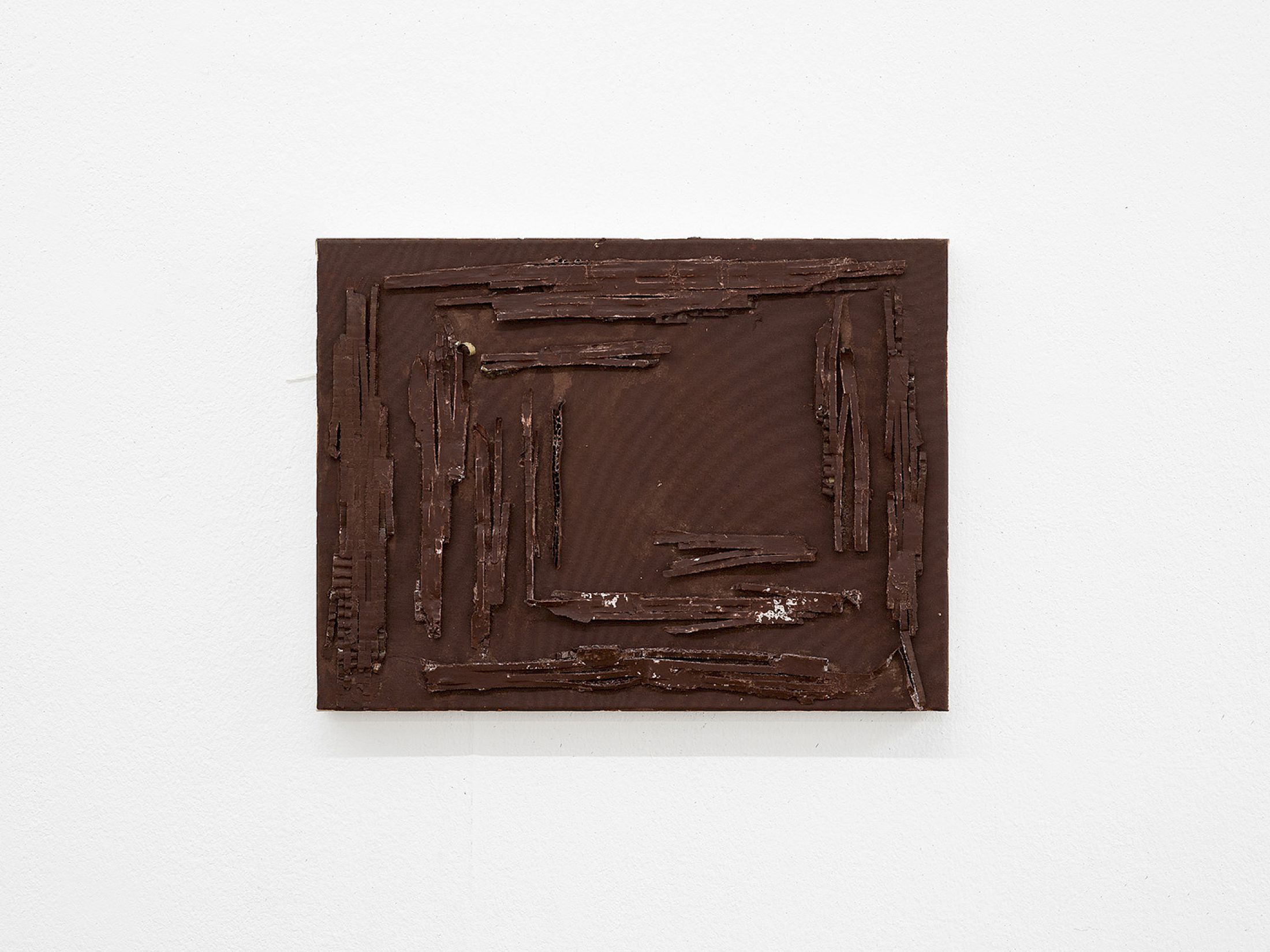 Exhibition View Group Show «Tracks and Traces ; view on Anastasia Pavlou, The Clamorous Life of a House Painter XI, 2026» at Kunsthaus Langenthal, Langenthal, 2026 / Photo: Cedric Mussano / Courtesy: the artist and Kunsthaus Langenthal