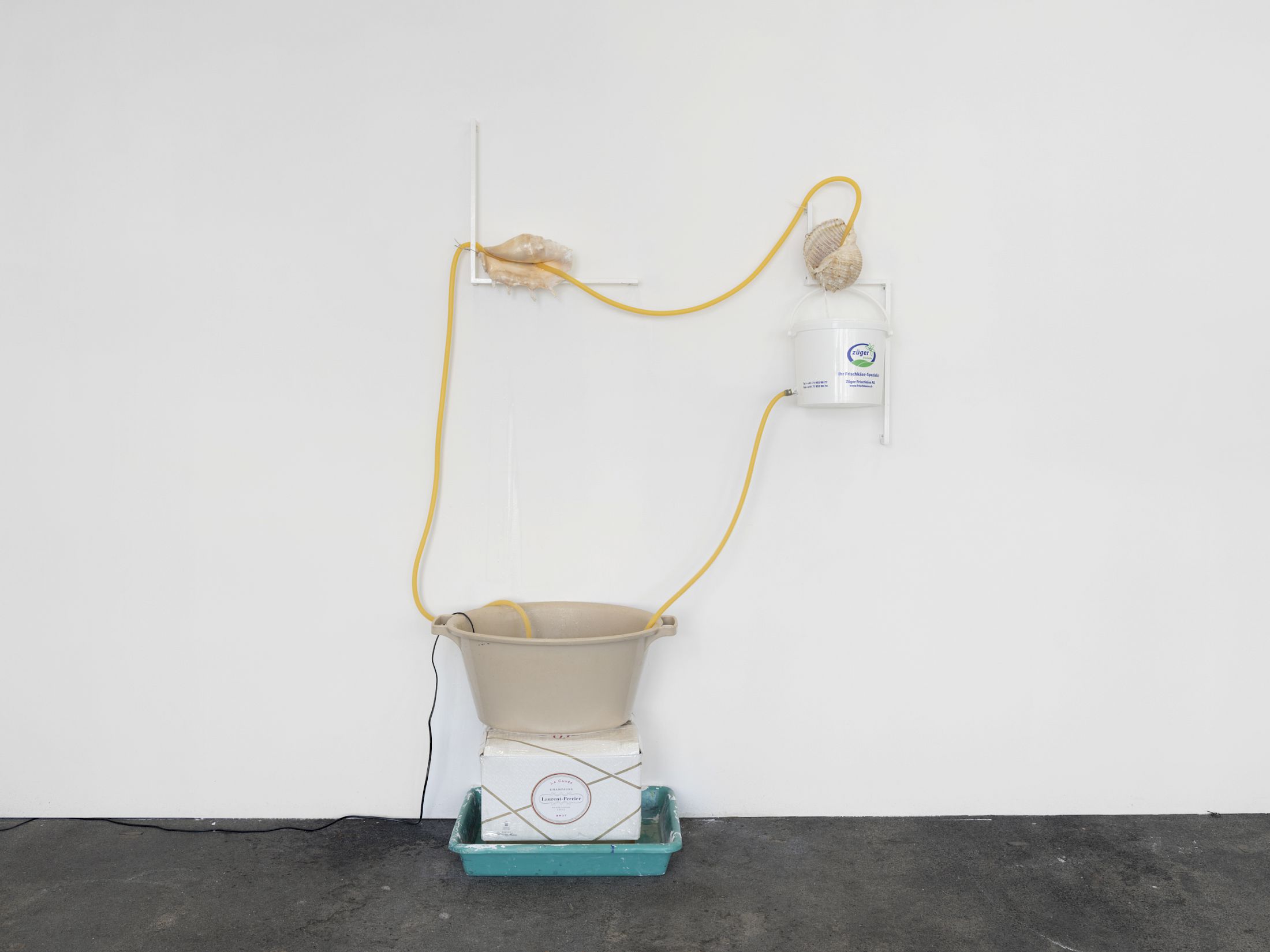 Exhibition View Solo Show Vanessa Safavi «Waves in the Closet» at Tunnel Tunnel, Lausanne, 2025 / Photo: Julien Gremaud / Courtesy: the artist and Tunnel Tunnel