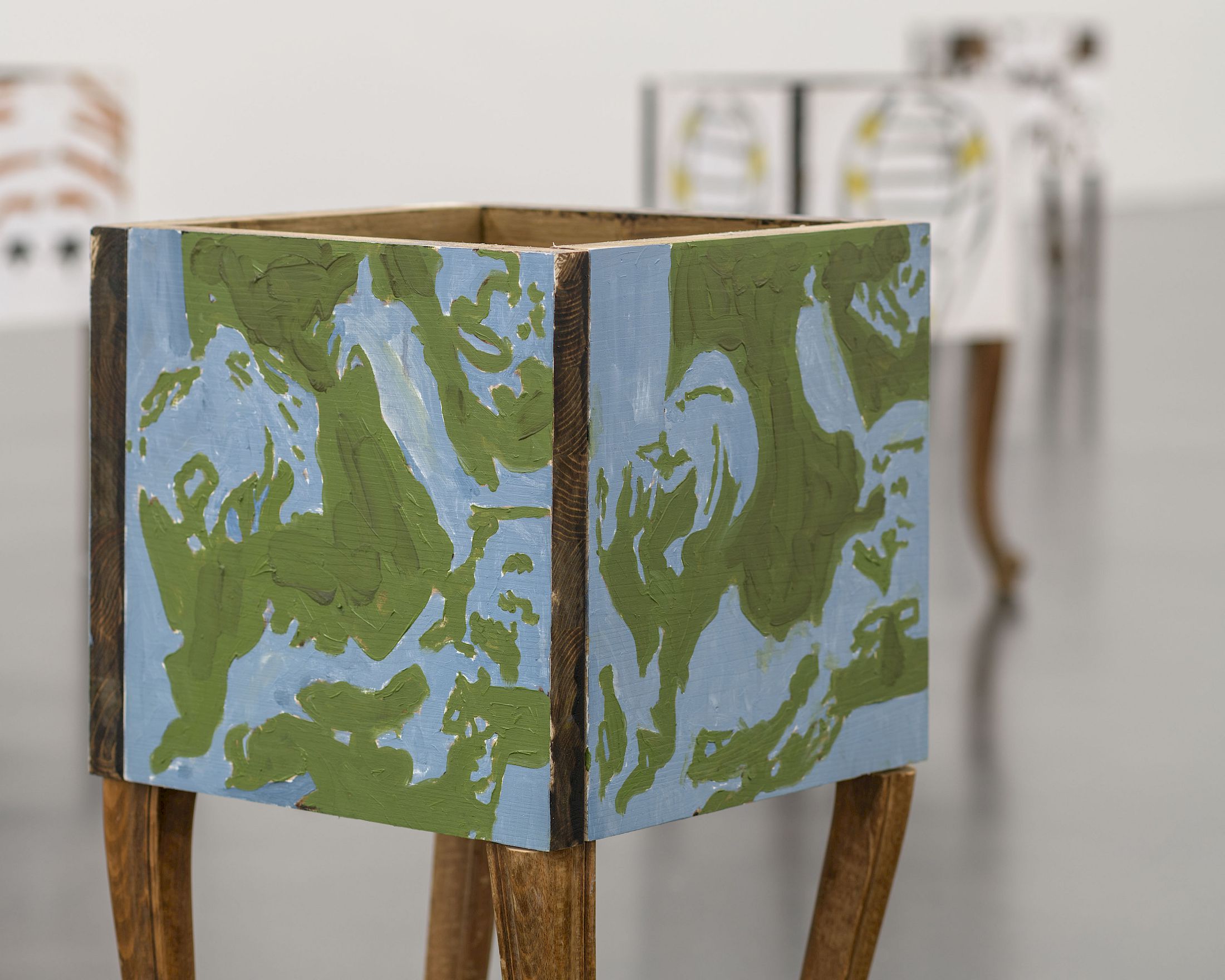 Exhibition View Solo Show Yann Stéphane Bisso «Mosaïque, présence, absence» at Kunstmuseum Luzern, Luzern, 2025-2026 / Photo: Marc Latzel / Courtesy: the artist and Kunstmuseum Luzern