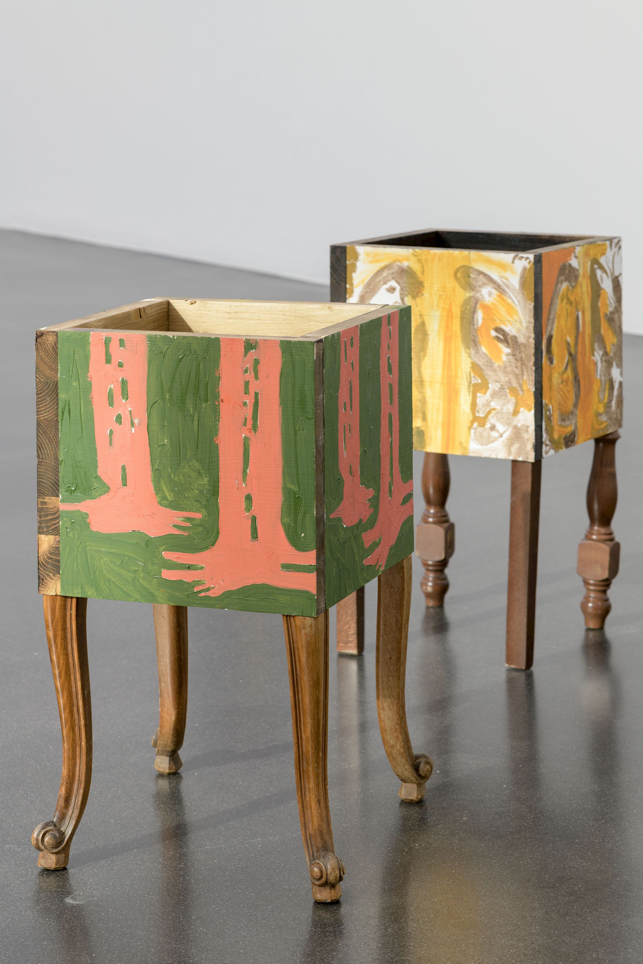 Exhibition View Solo Show Yann Stéphane Bisso «Mosaïque, présence, absence» at Kunstmuseum Luzern, Luzern, 2025-2026 / Photo: Marc Latzel / Courtesy: the artist and Kunstmuseum Luzern