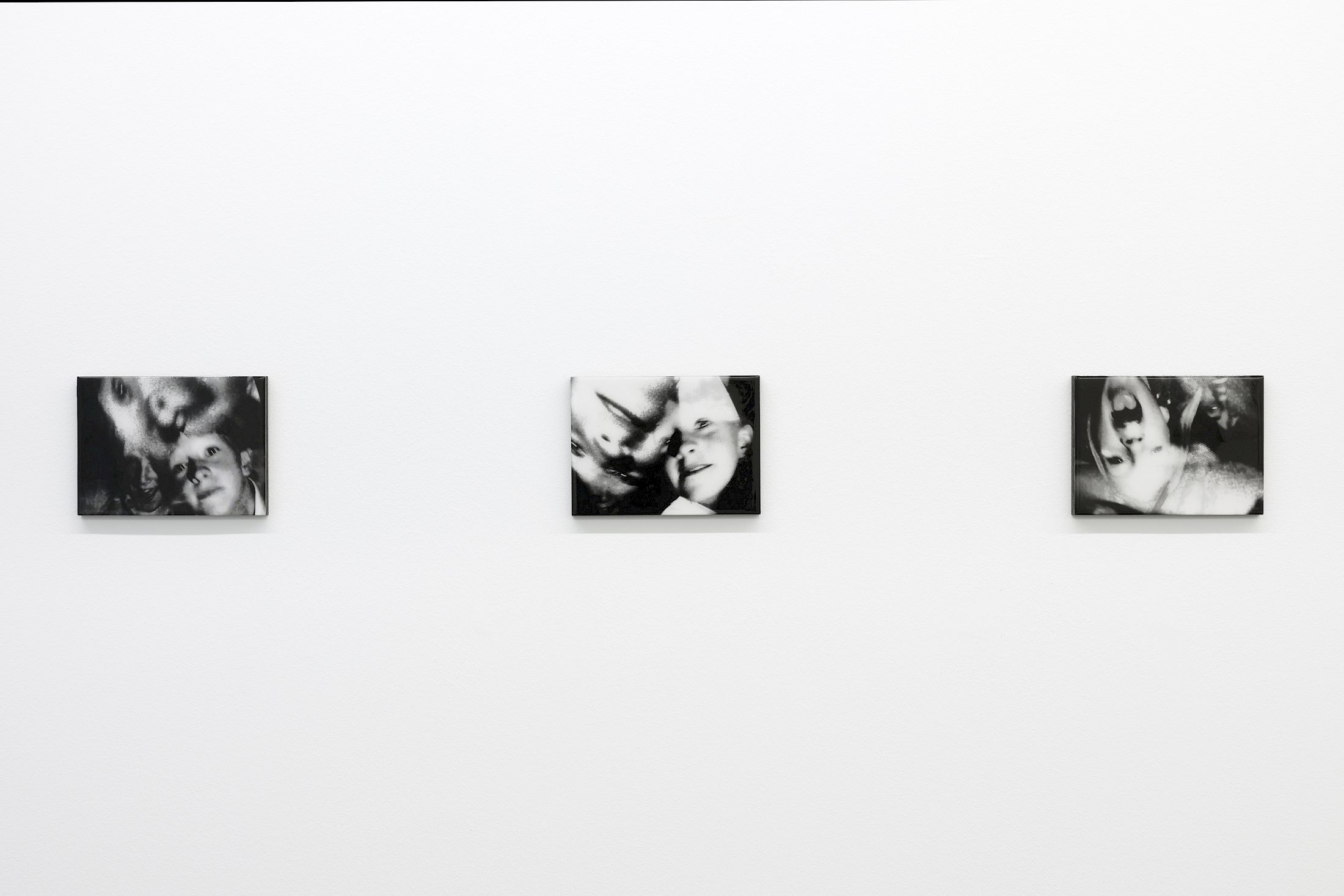 Exhibition View Group Show «Zu Gast in einer Strasse ; view on Chantal Kaufmann, Steam I – X, 2025, C-print and epoxy resin on MDF, unique pieces, each 18,5 x 13,6 cm» at Contemporary Fine Arts, Basel, 2026 / Photo: Gina Folly / Courtesy: the artists and Contemporary Fine Arts