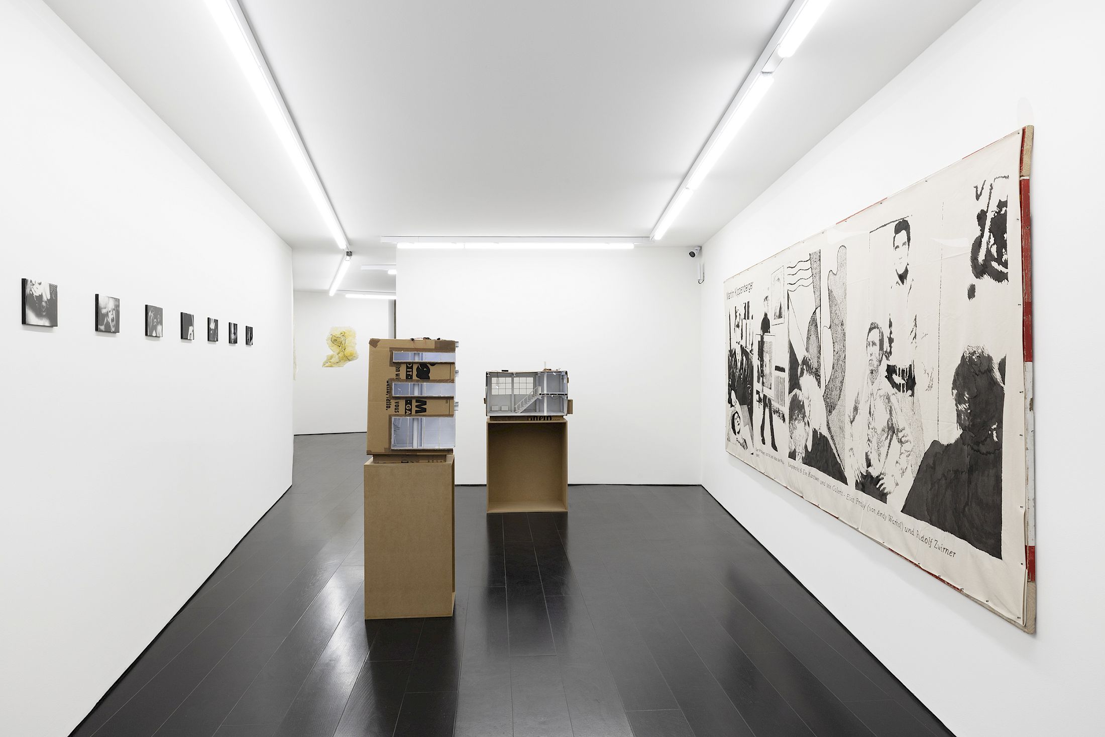 Exhibition View Group Show «Zu Gast in einer Strasse» at Contemporary Fine Arts, Basel, 2026 / Photo: Gina Folly / Courtesy: the artists and Contemporary Fine Arts