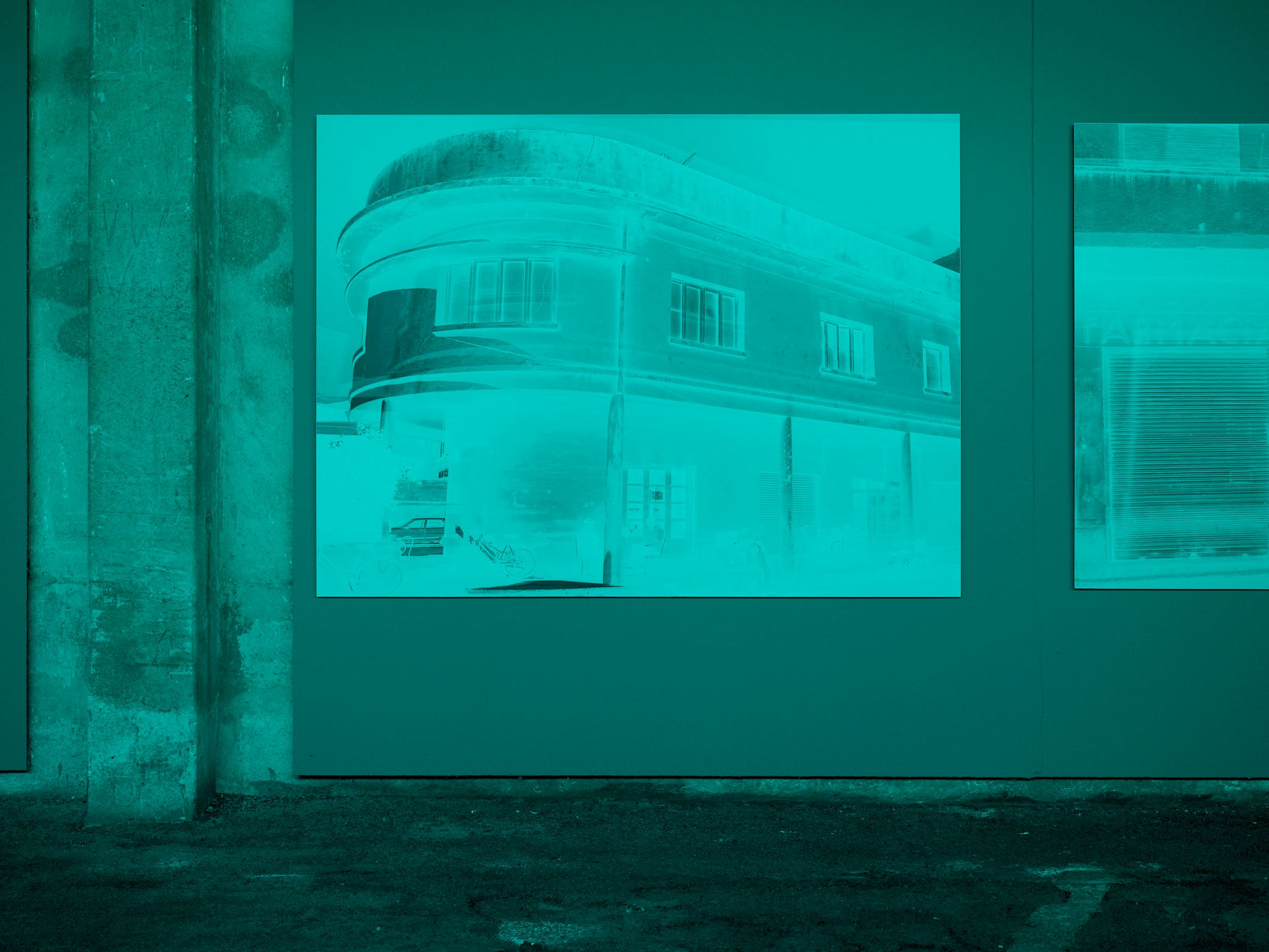 Exhibition View Solo Show Aida Kidane «Casa M» at Kunsthalle Arbon, Arbon, 2025 / Photo: Ladina Bischof / Courtesy: the artist and Kunsthalle Arbon