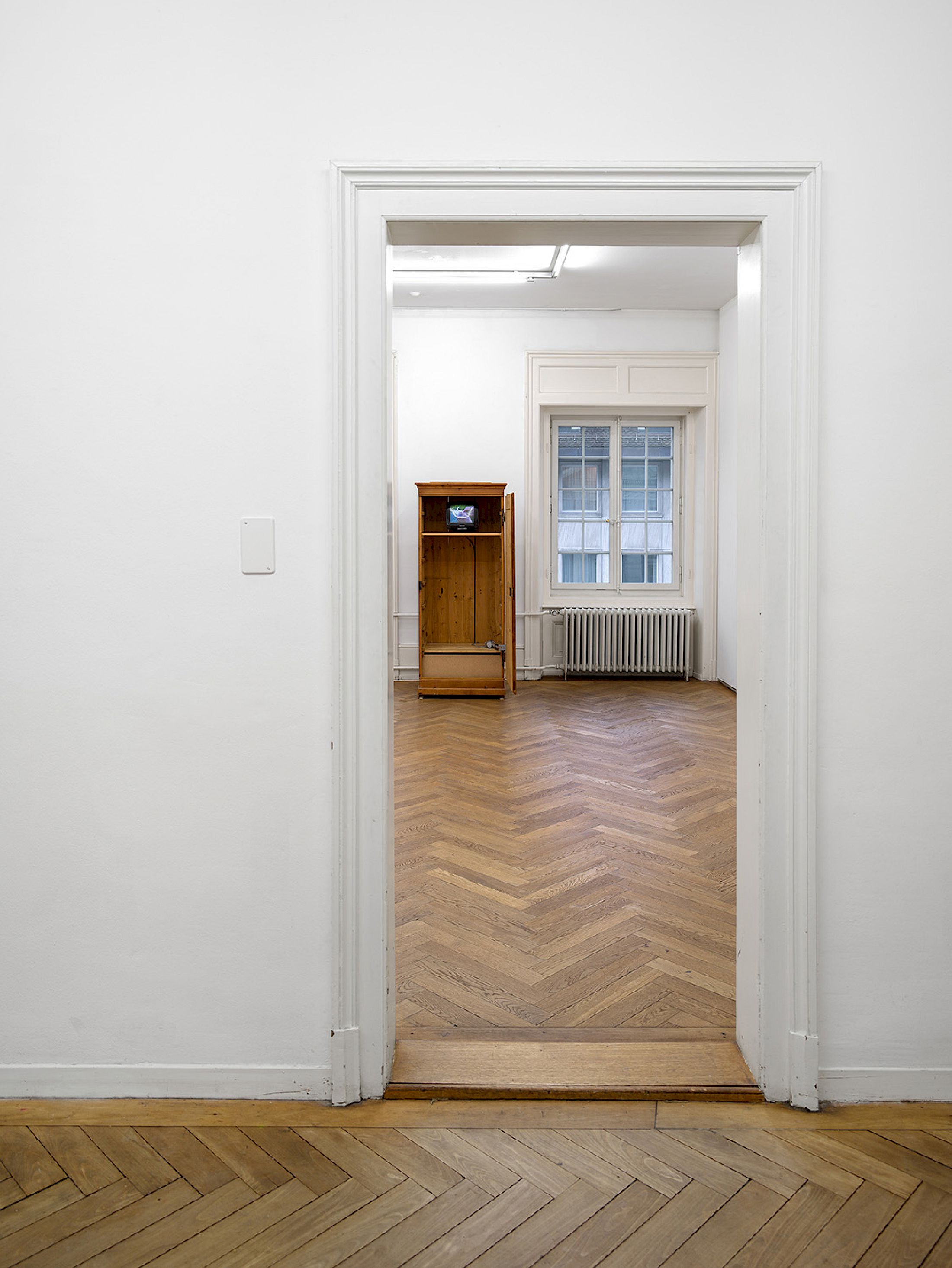 Exhibition View Solo Show alfatih «Time Leaks» at Kunsthaus Langenthal, Langenthal, 2026 / Photo: Cedric Mussano / Courtesy:  the artist and Kunsthaus Langenthal