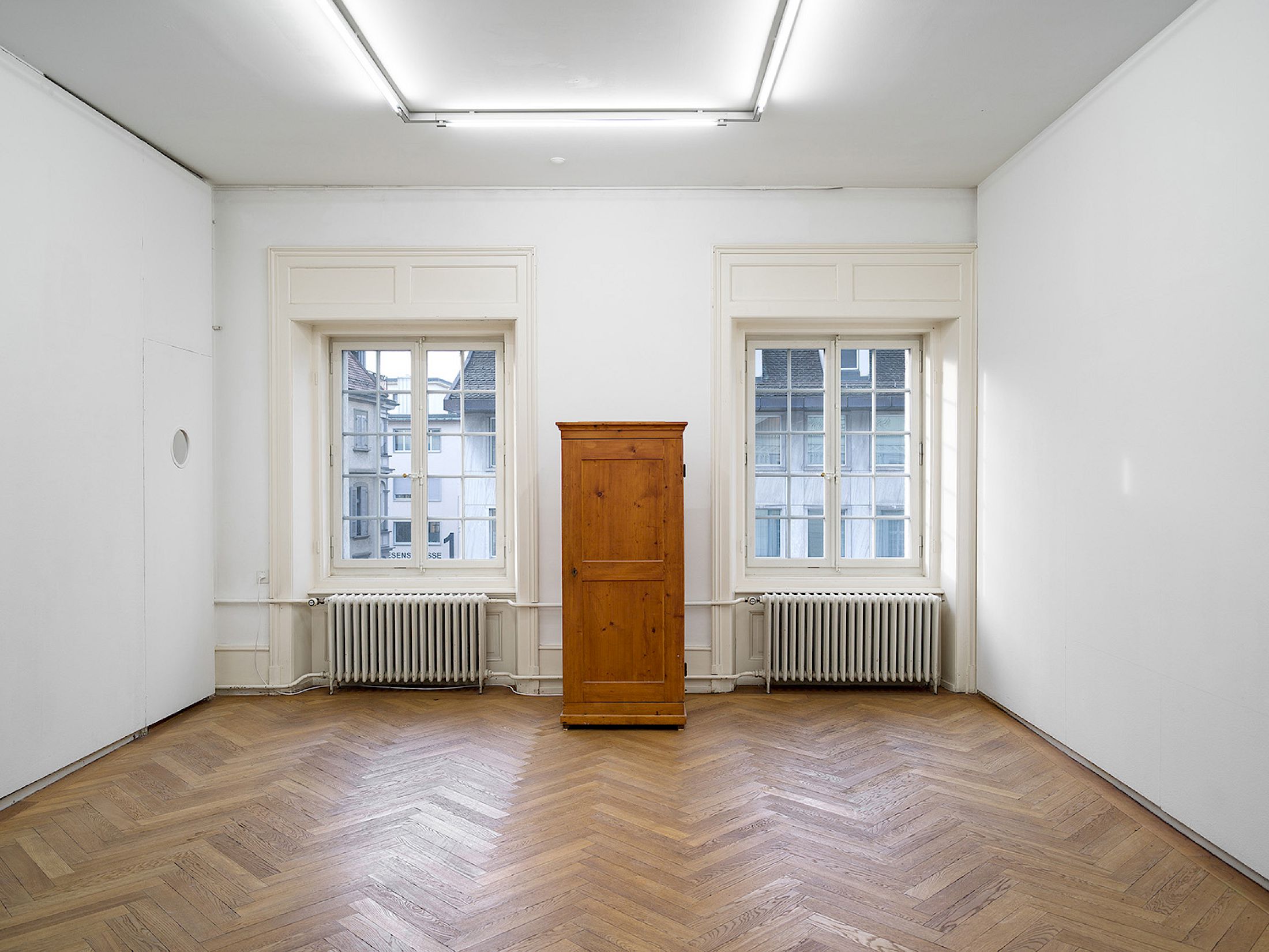 Exhibition View Solo Show alfatih «Time Leaks ; view on The Secret to Tax Evasion, and Other Life Wisdoms, 2026» at Kunsthaus Langenthal, Langenthal, 2026 / Photo: Cedric Mussano / Courtesy:  the artist and Kunsthaus Langenthal