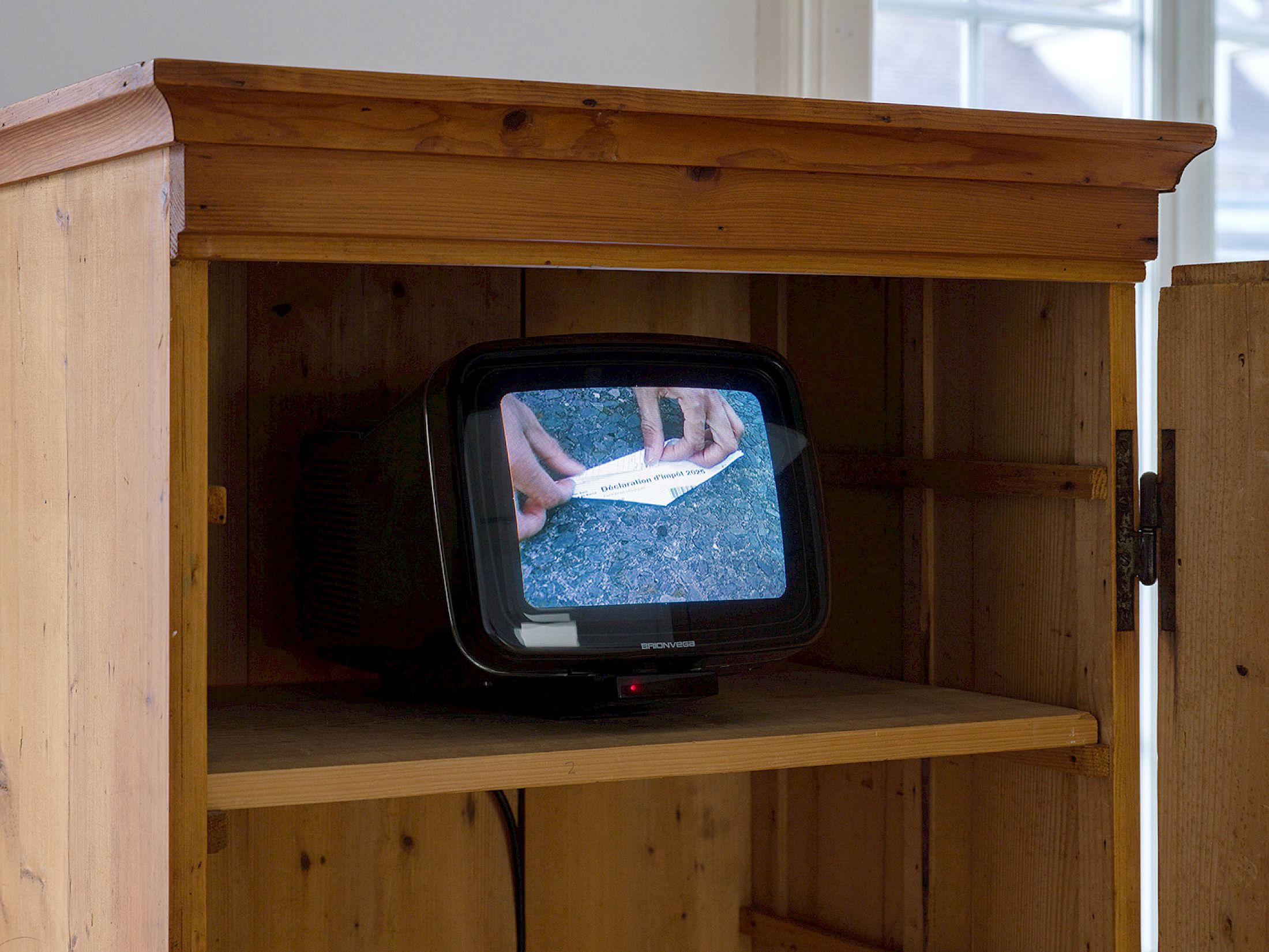 Exhibition View Solo Show alfatih «Time Leaks ; view on The Secret to Tax Evasion, and Other Life Wisdoms, 2026» at Kunsthaus Langenthal, Langenthal, 2026 / Photo: Cedric Mussano / Courtesy:  the artist and Kunsthaus Langenthal