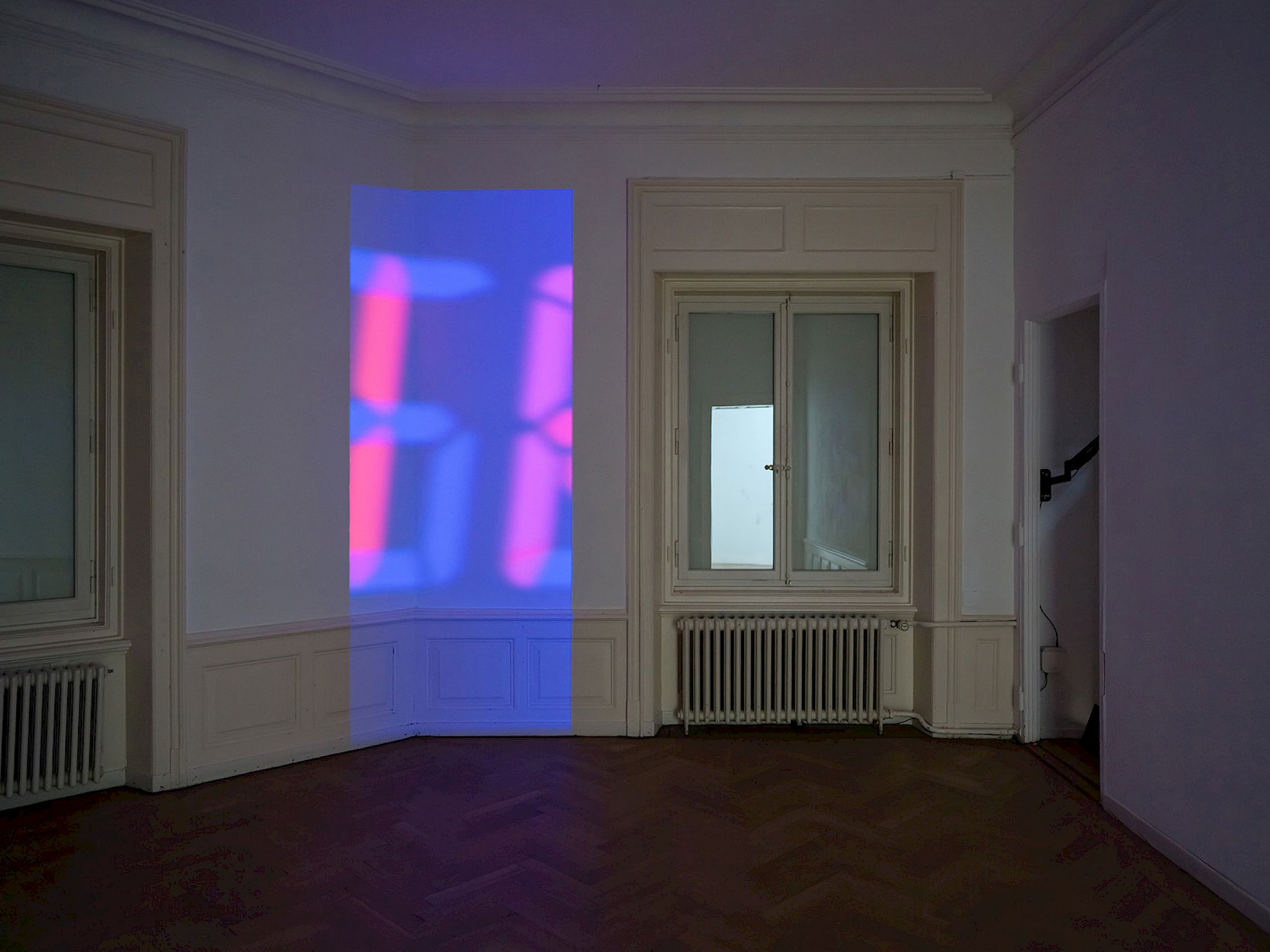 Exhibition View Solo Show alfatih «Time Leaks» at Kunsthaus Langenthal, Langenthal, 2026 / Photo: Cedric Mussano / Courtesy:  the artist and Kunsthaus Langenthal