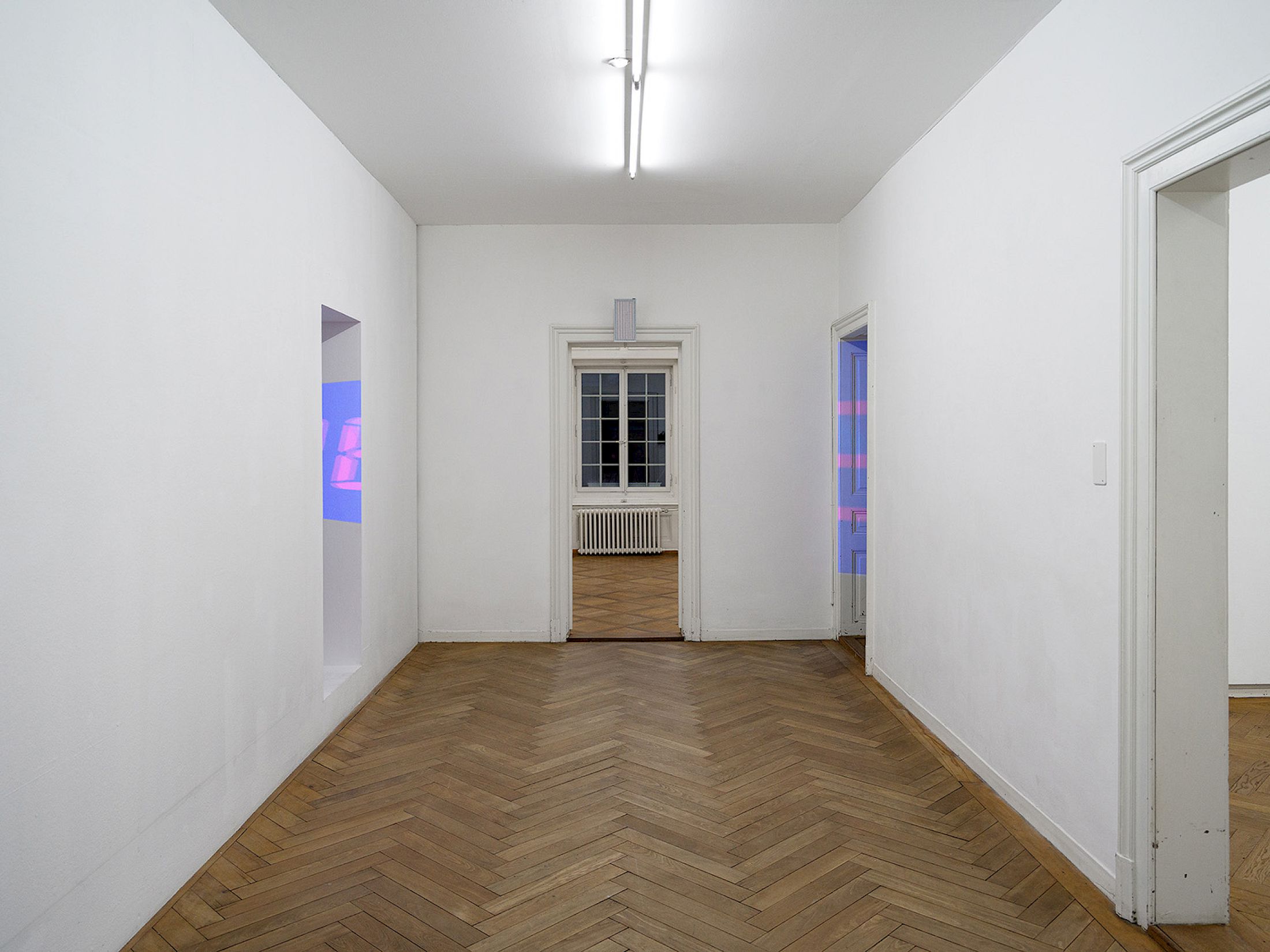 Exhibition View Solo Show alfatih «Time Leaks» at Kunsthaus Langenthal, Langenthal, 2026 / Photo: Cedric Mussano / Courtesy:  the artist and Kunsthaus Langenthal