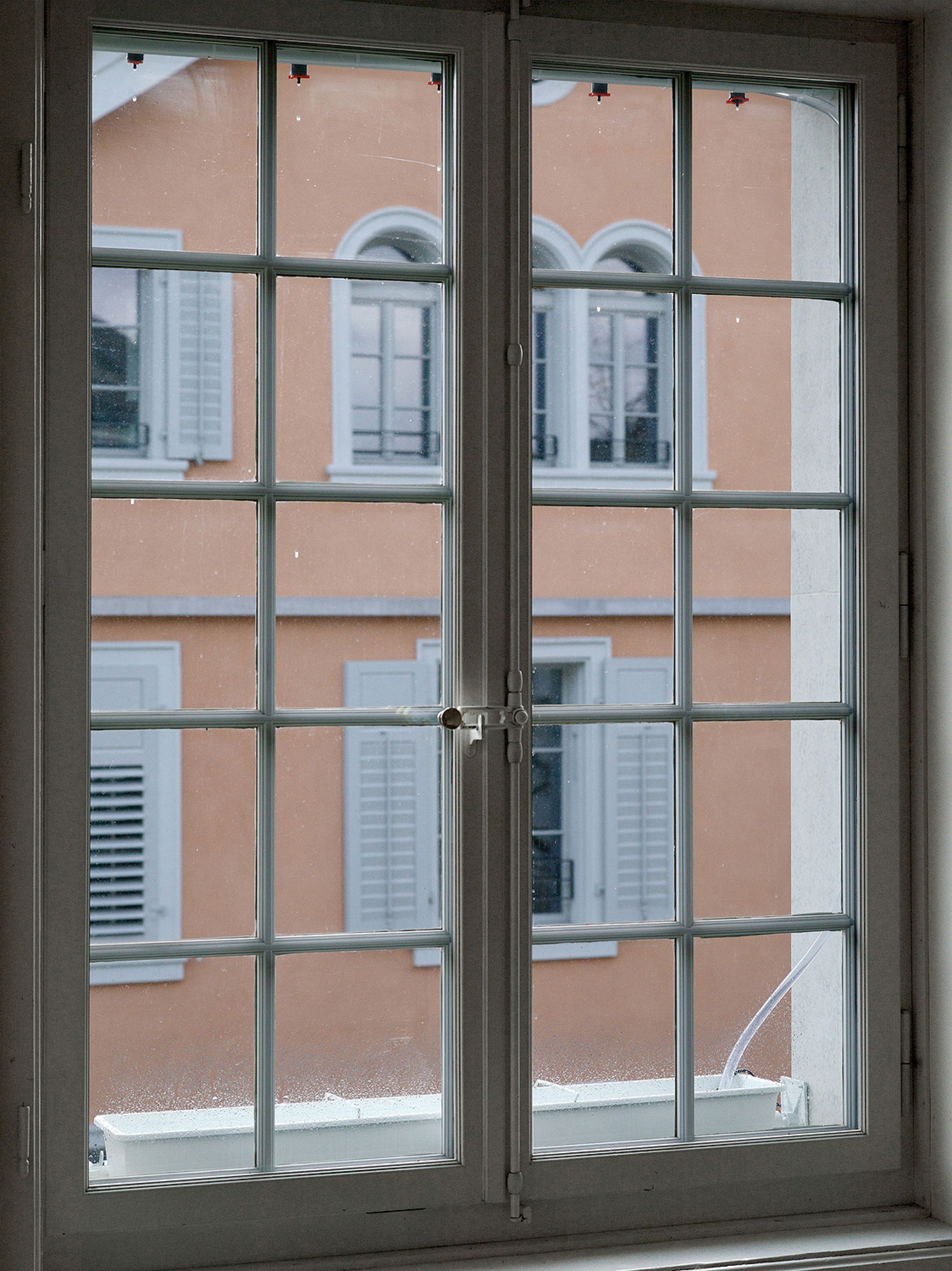 Exhibition View Solo Show alfatih «Time Leaks ; view on Force Majeure, 2026» at Kunsthaus Langenthal, Langenthal, 2026 / Photo: Cedric Mussano / Courtesy:  the artist and Kunsthaus Langenthal