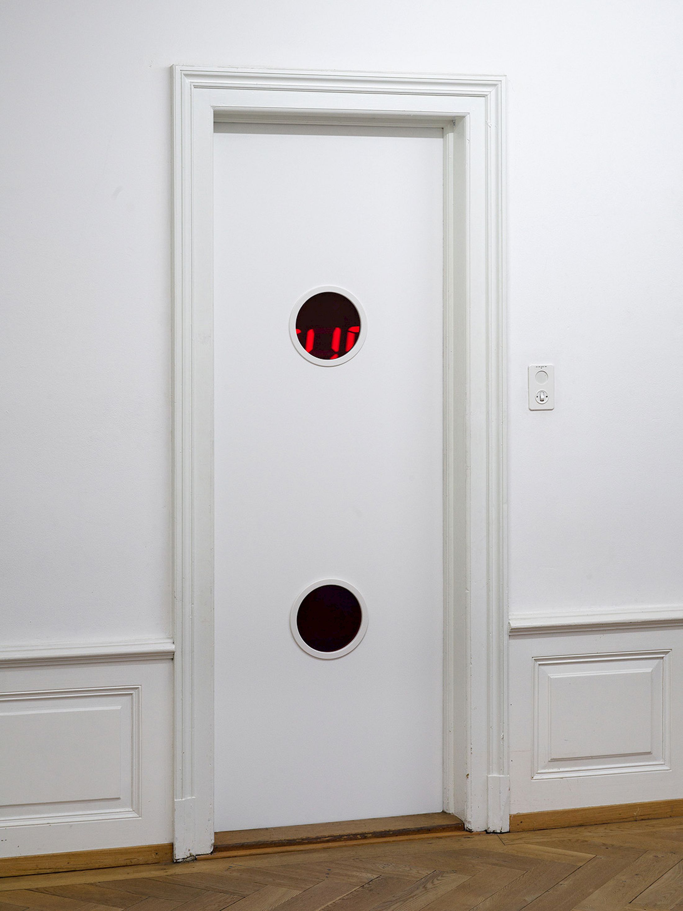 Exhibition View Solo Show alfatih «Time Leaks ; view on Zero-Sum Game, 2026» at Kunsthaus Langenthal, Langenthal, 2026 / Photo: Cedric Mussano / Courtesy:  the artist and Kunsthaus Langenthal