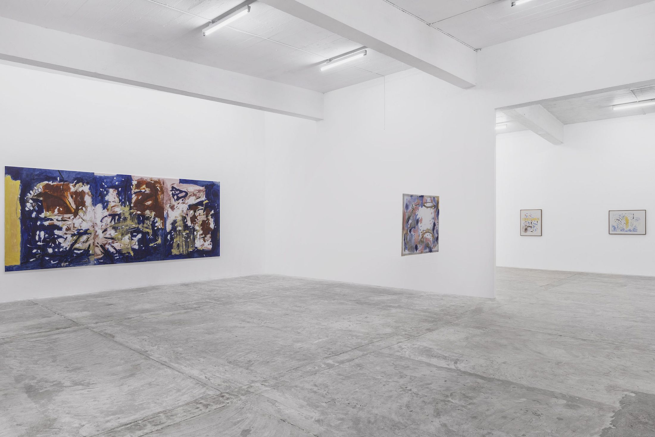 Exhibition View Solo Show Anh Trần «every water has the right place to be in» at CIRCUIT Centre d’art contemporain, Lausanne, 2025-2026 / Photo: Aude Mayer / Courtesy: the artist and CIRCUIT