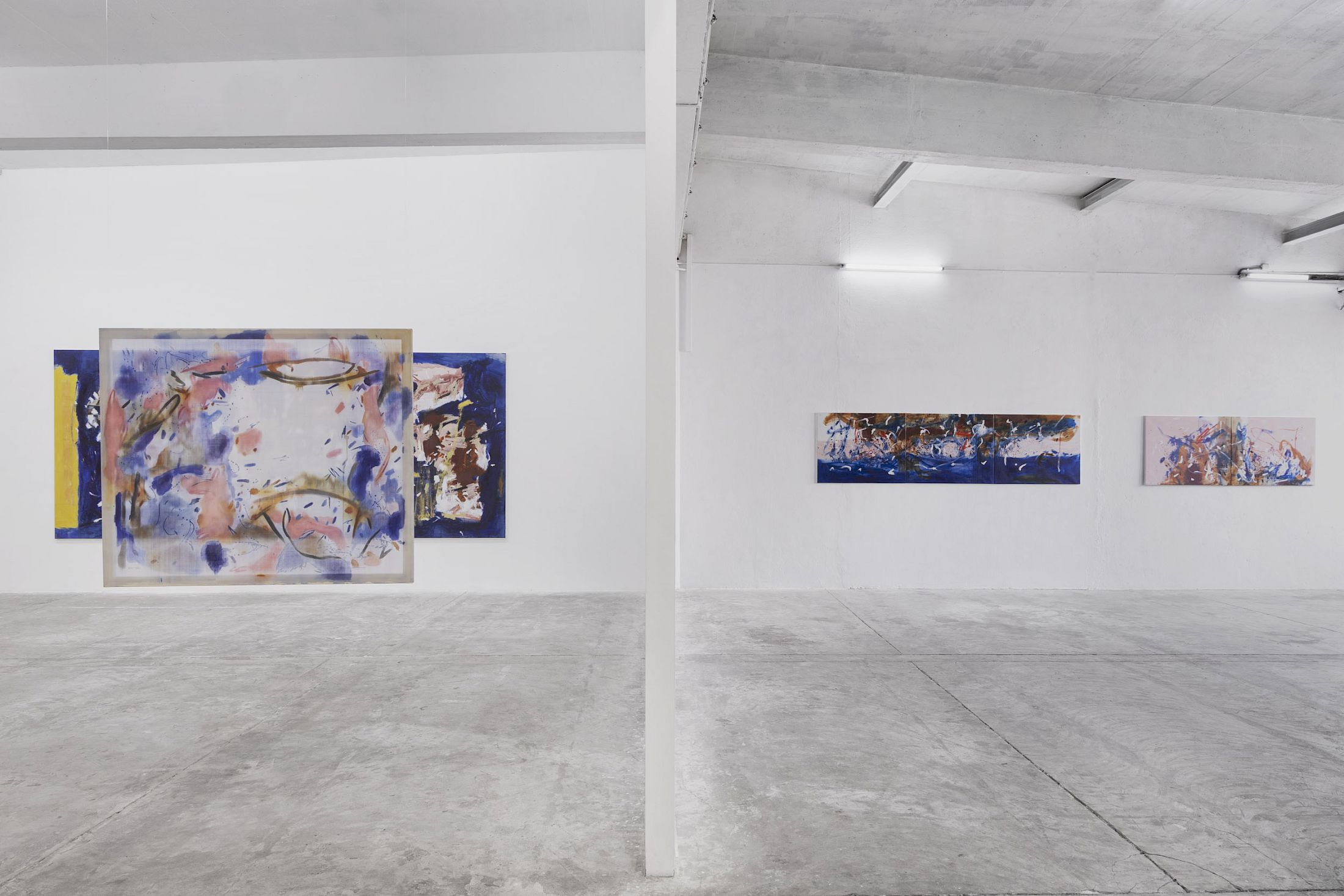 Exhibition View Solo Show Anh Trần «every water has the right place to be in» at CIRCUIT Centre d’art contemporain, Lausanne, 2025-2026 / Photo: Aude Mayer / Courtesy: the artist and CIRCUIT