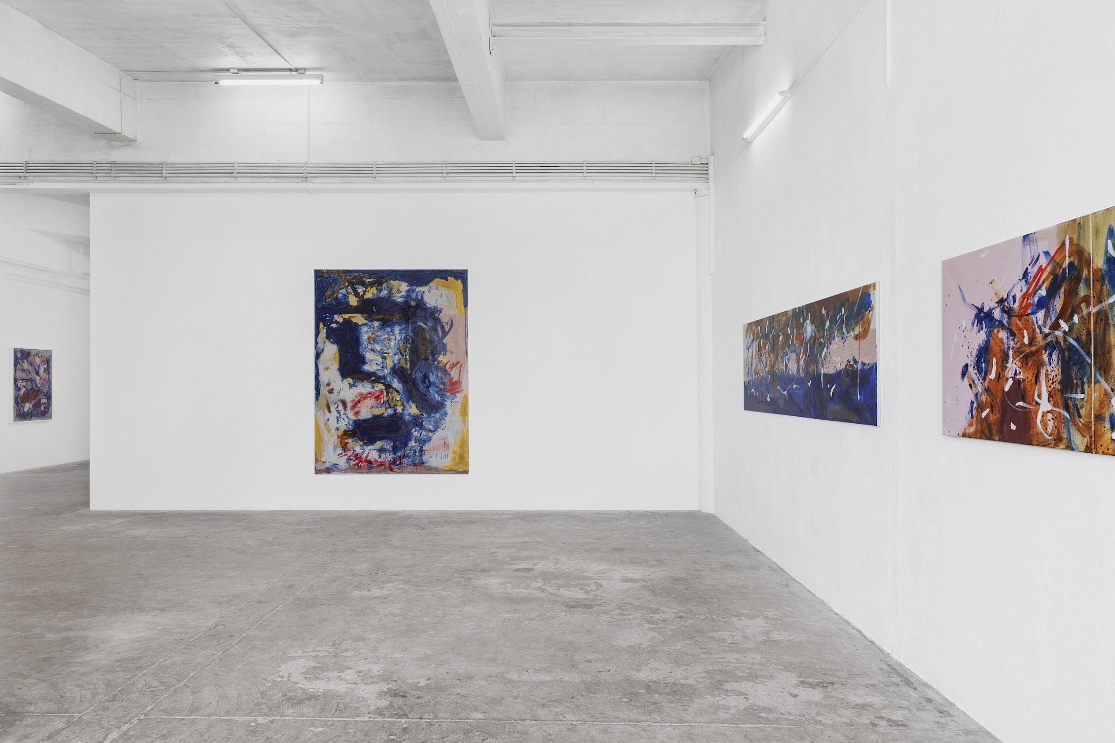 Exhibition View Solo Show Anh Trần «every water has the right place to be in» at CIRCUIT Centre d’art contemporain, Lausanne, 2025-2026 / Photo: Aude Mayer / Courtesy: the artist and CIRCUIT