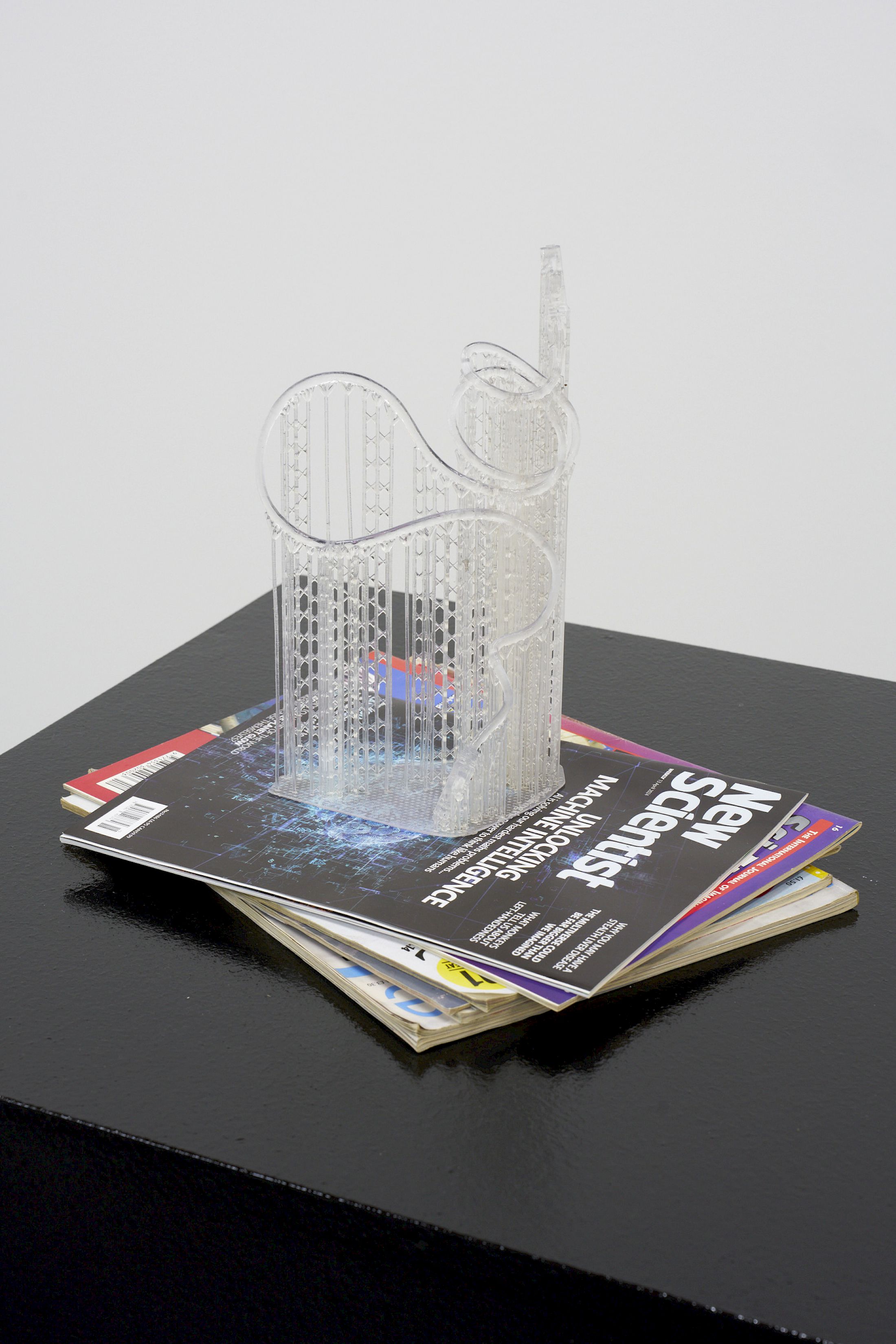 Exhibition View Group Show «Art & Alienation; view on Morag Keil, Material III (detail), 2024», at Kunsthalle Friart Fribourg, Fribourg, 2025 / Photo: Guillaume Python / Courtesy: the artist and Galerie Isabella Bortolozzi, Berlin