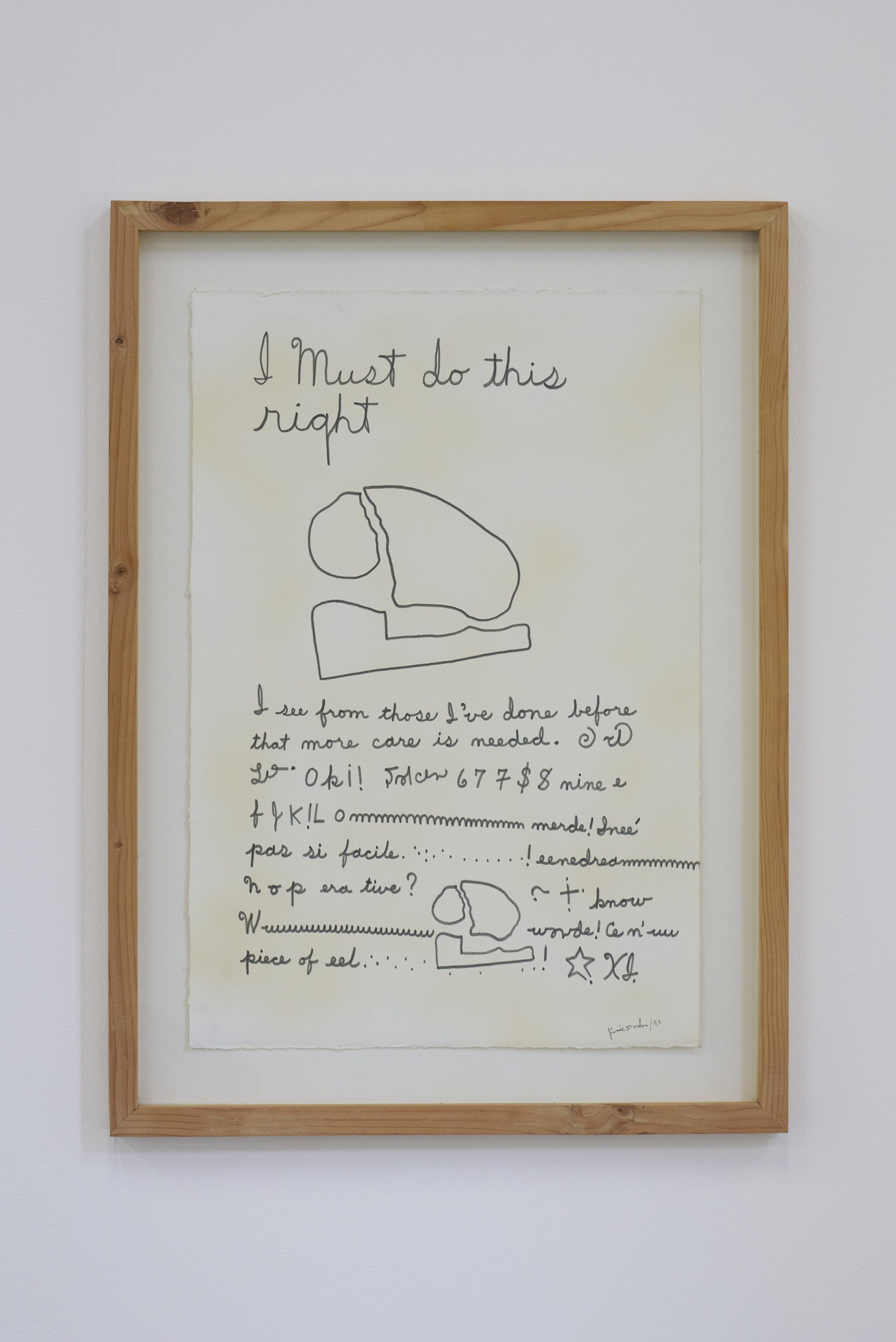 Exhibition View Group Show «Art & Alienation; view on Jimmie Durham, Fribourg, 1993», at Kunsthalle Friart Fribourg, Fribourg, 2025 / Photo: Guillaume Python / Courtesy: the Jimmie Durham Estate and kurimanzutto, Mexico City / New York