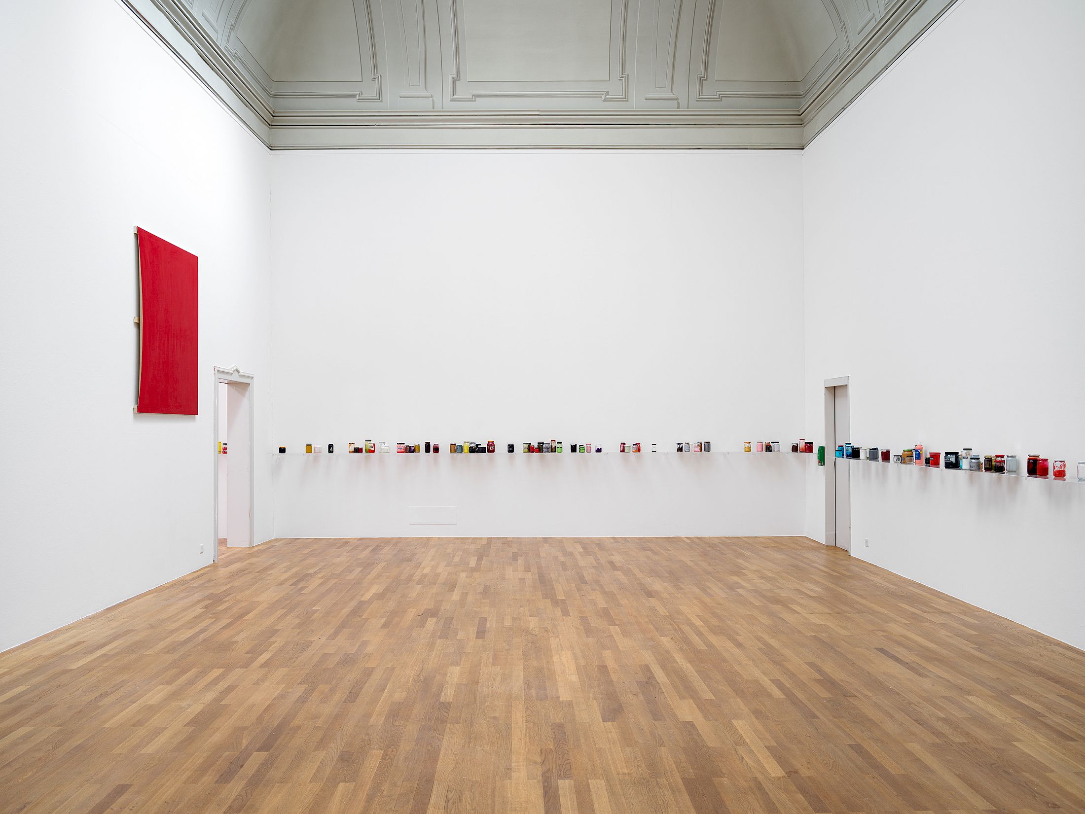 Exhibition View Solo Show Camilla Wills «The path» at Kunsthalle Winterthur, Winterthur, 2025 / Photo: Cedric Mussano / Courtesy: Kunsthalle Winterthur and Rietlanden Women’s Office