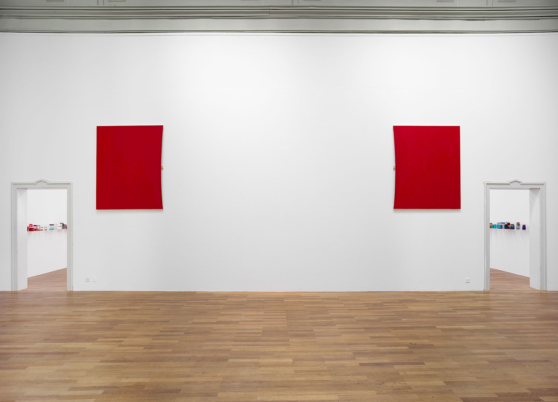 Exhibition View Solo Show Camilla Wills «The path ; view on Before before, 2025» at Kunsthalle Winterthur, Winterthur, 2025 / Photo: Cedric Mussano / Courtesy: Kunsthalle Winterthur and Rietlanden Women’s Office